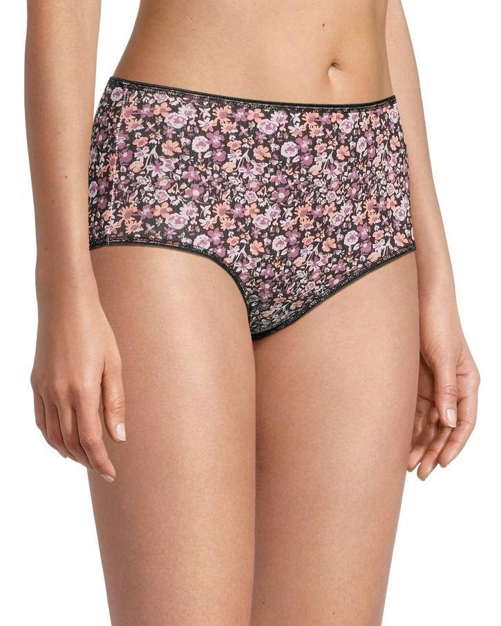 Denver Hayes Women's 3 Pack Cotton Stretch Modern Brief Underwear