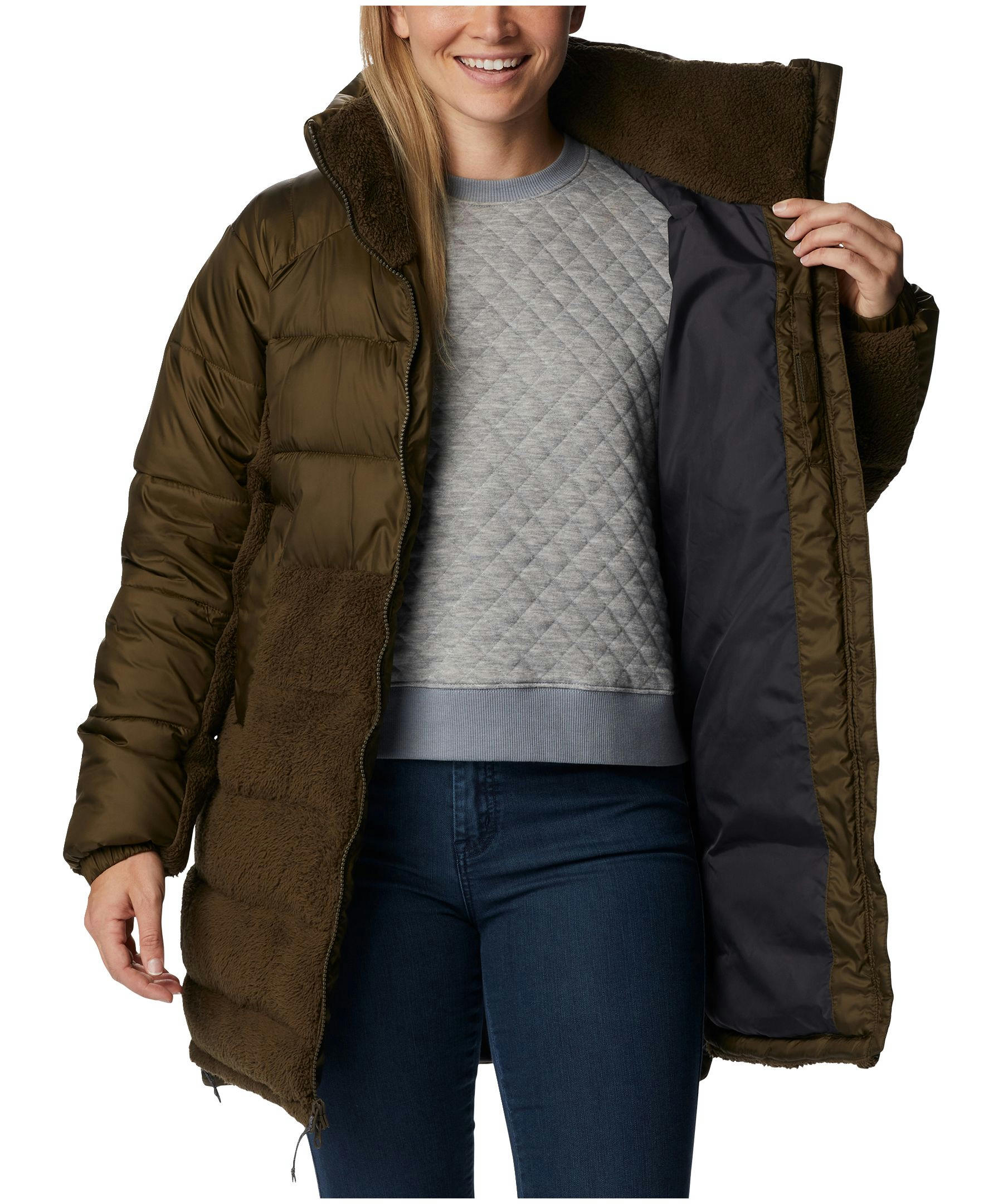 Columbia Women's Lead Better Point Long Insulated Jacket