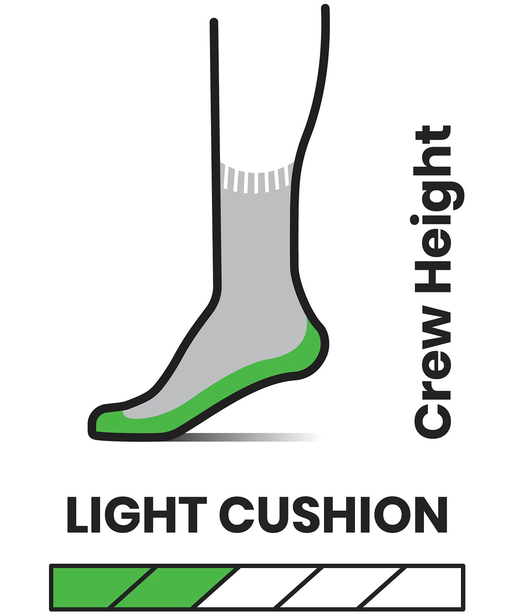 Men's Hike Light Merino Wool Cushion Crew Socks