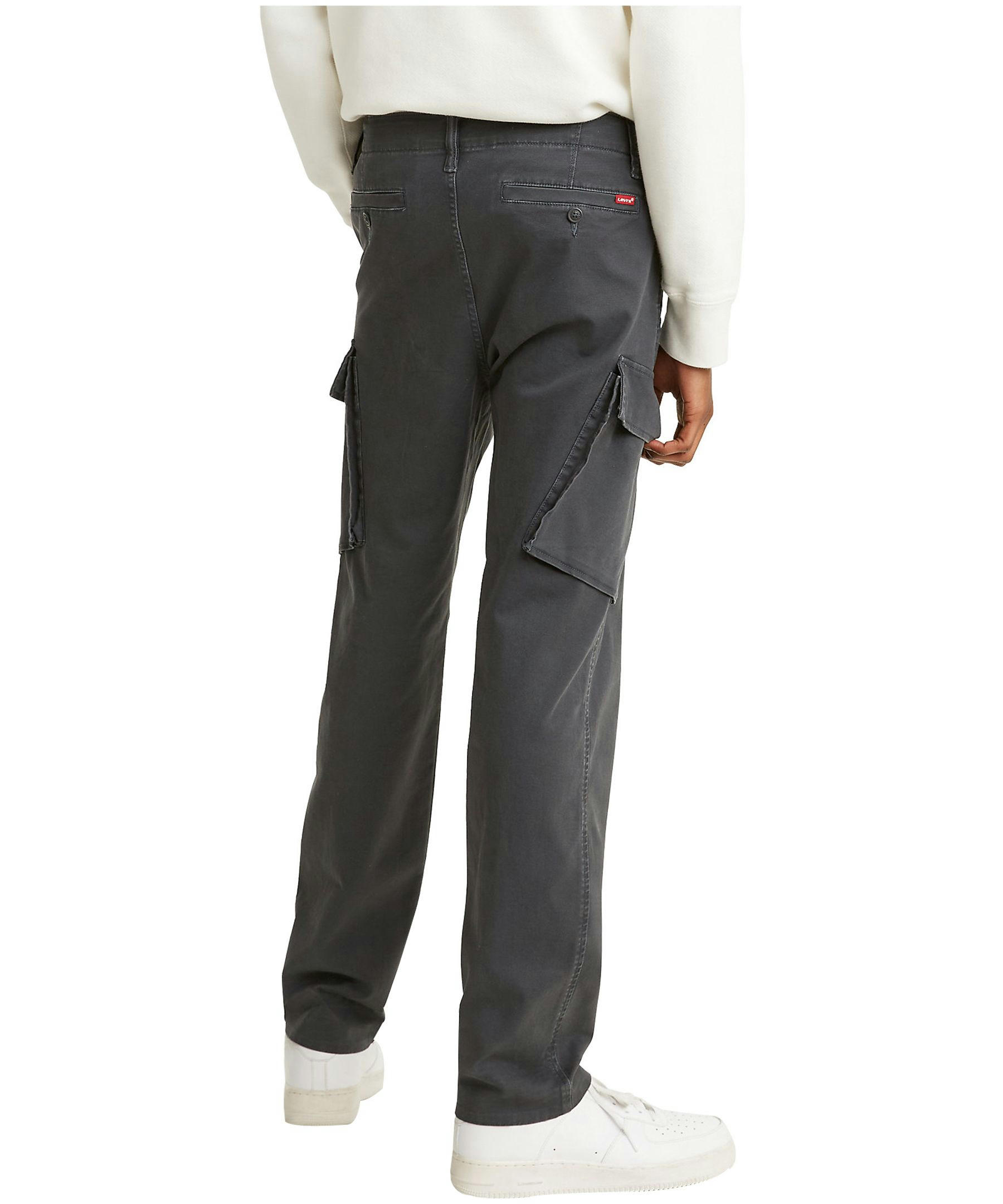 Levi's Men's XX Chino Taper Low Rise Stretch Twill Cargo Pants - Black