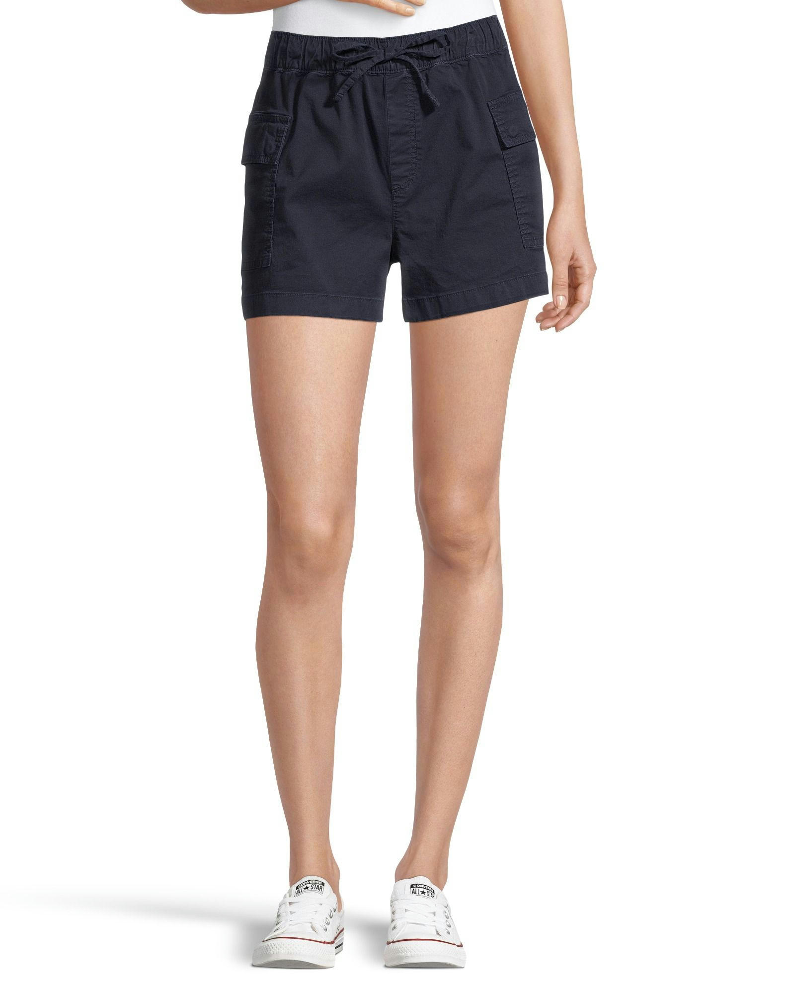 Denver Hayes Women's Pull On Garment Wash Shorts