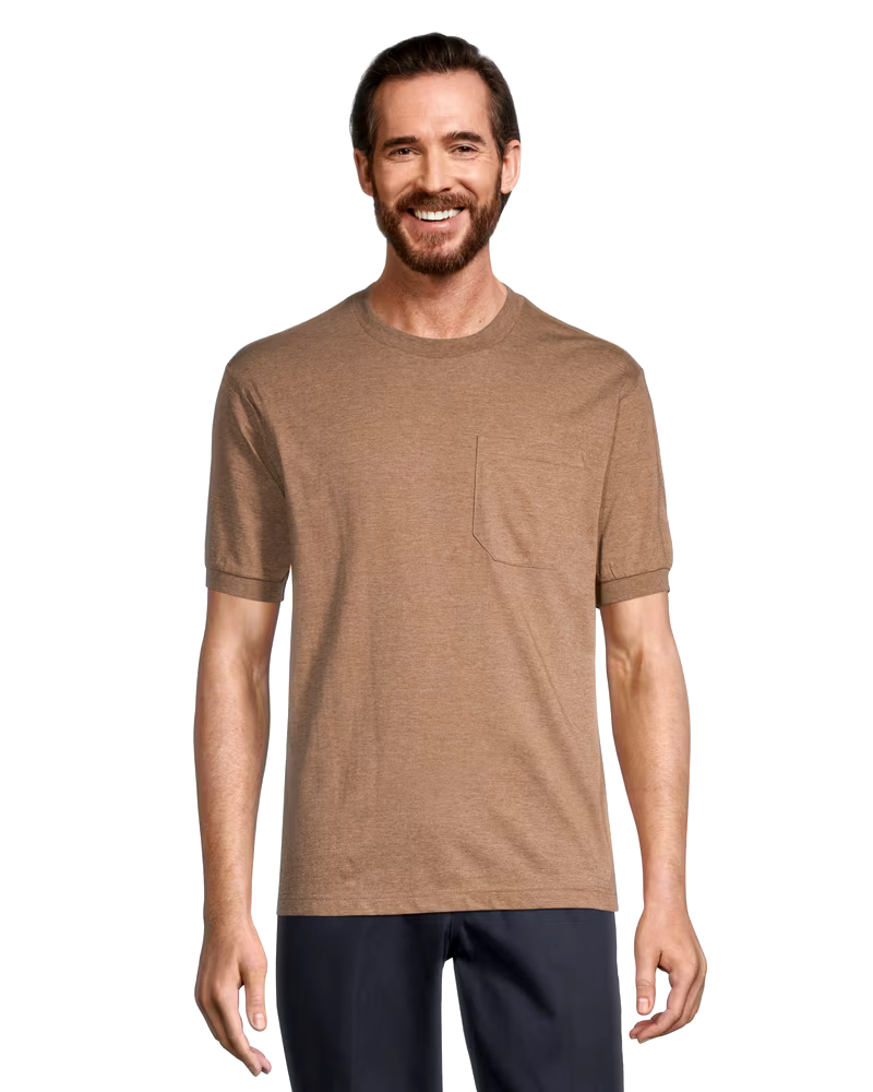 Aggressor Men's Crewneck Work T-Shirt With FRESHTECH