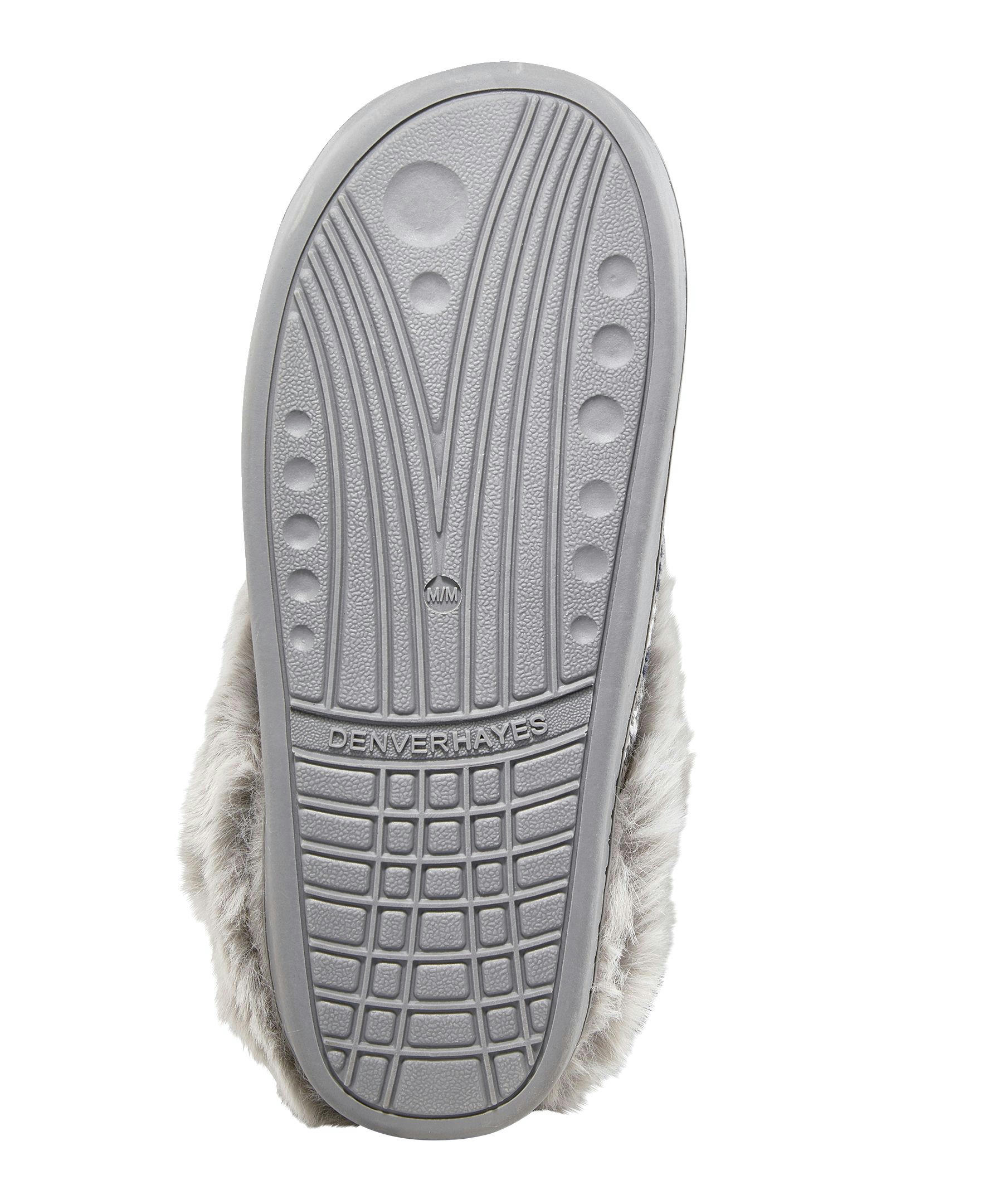 Denver Hayes Women's Nordic Knit Slippers