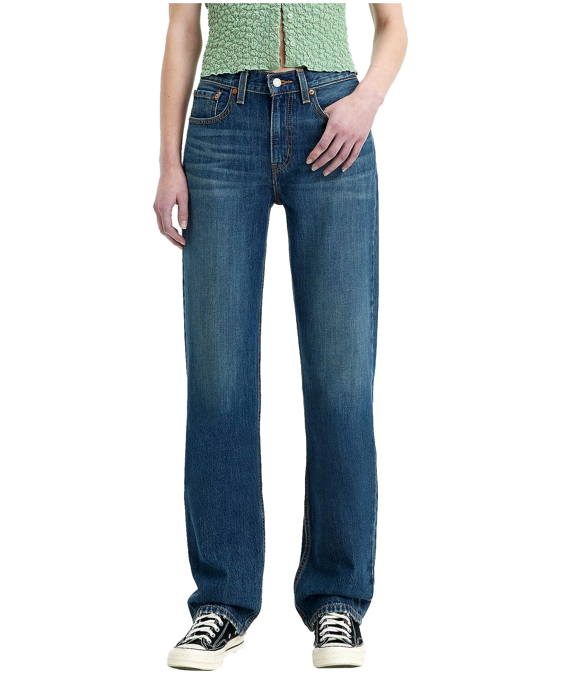 Levi's Women's Low Pro Low Rise Straight Leg Jeans