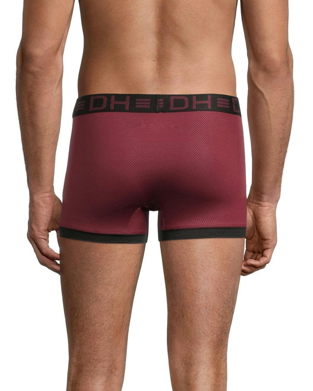 Denver Hayes Men's Microfibre Heat Press Fashion Trunk Briefs