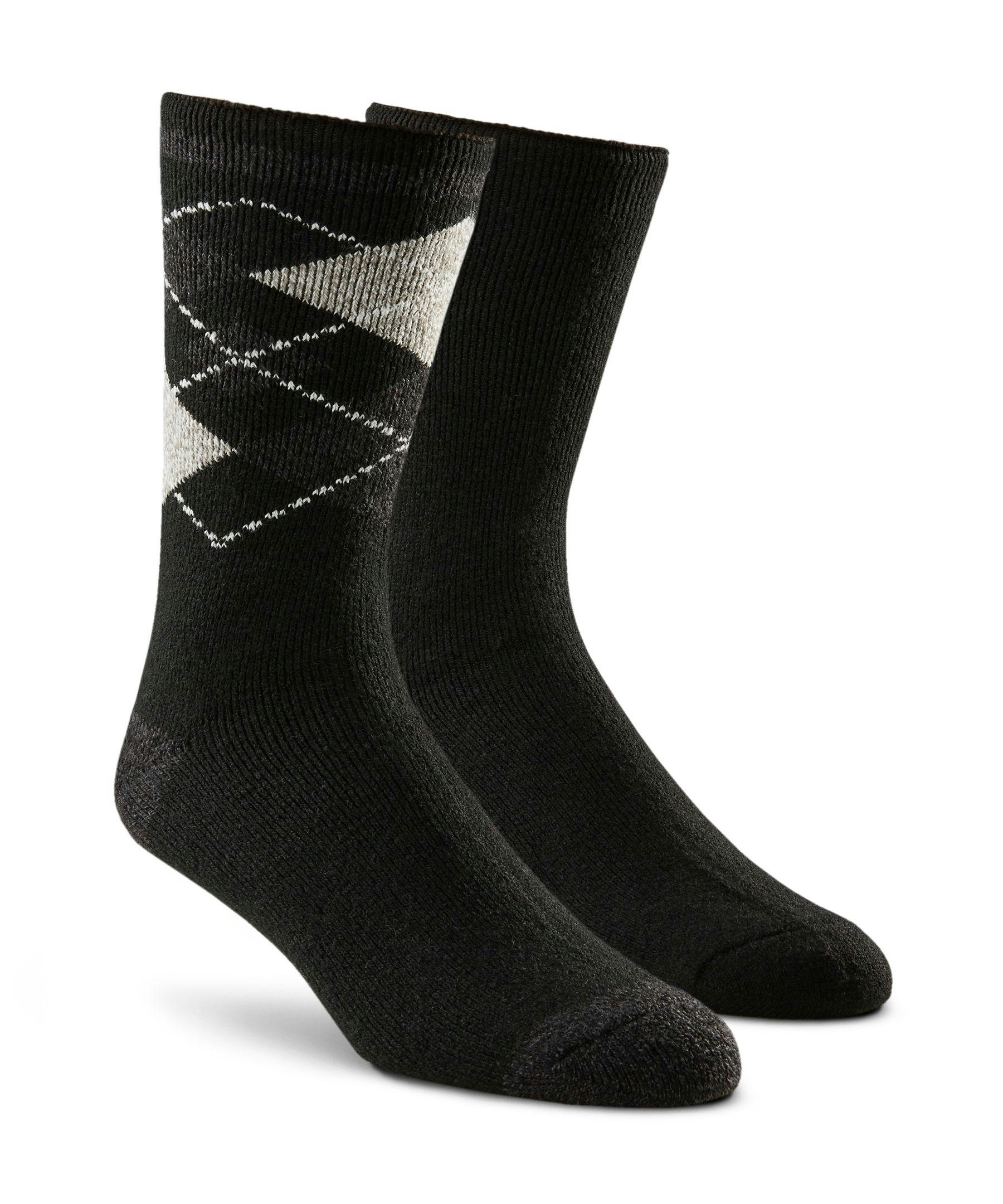 WindRiver Men's T-Max Heat 2 Pack Lightweight Thermal Boot Socks