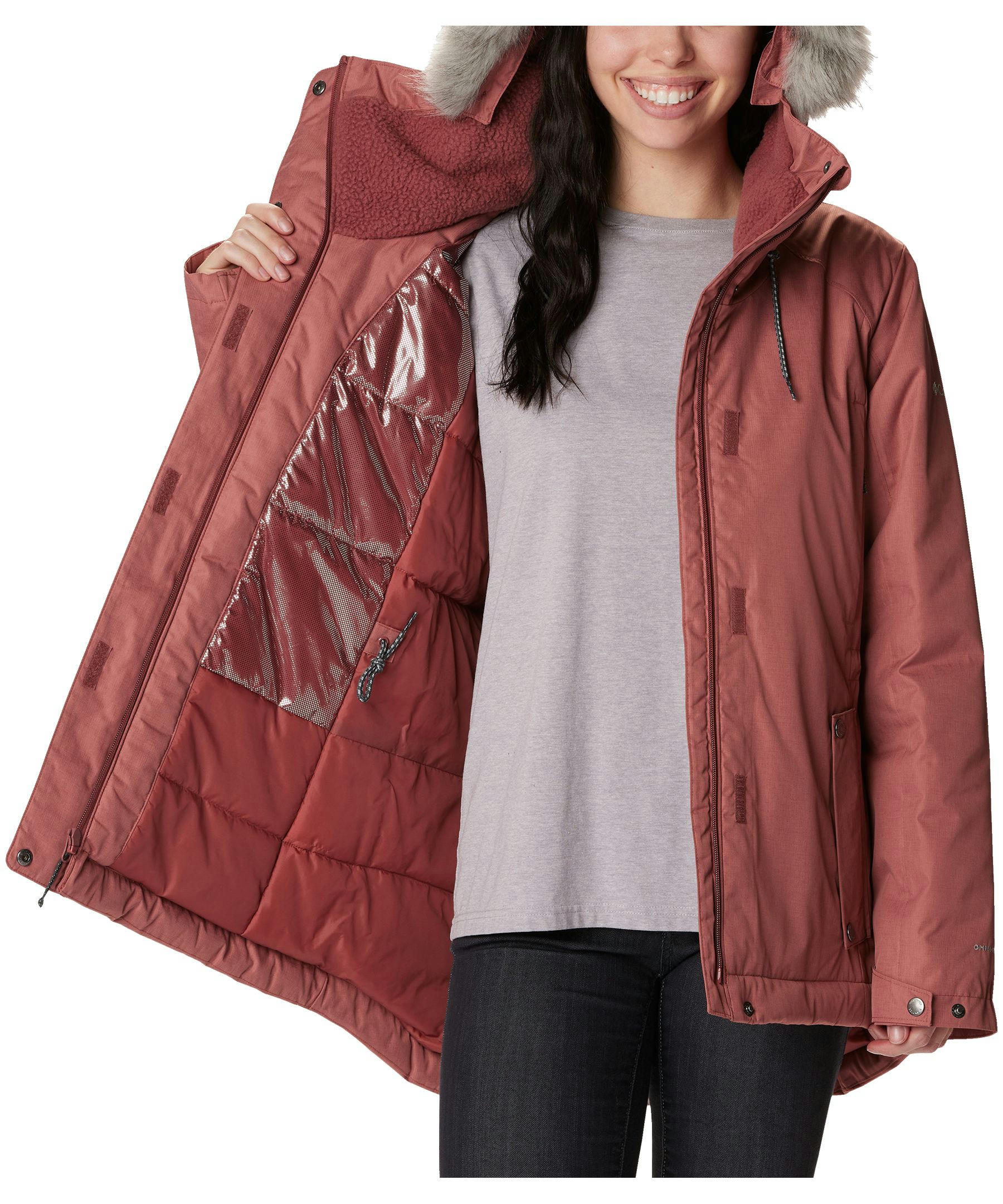 Columbia Women's Suttle Mountain II Omni-Heat Waterproof Insulated Jacket