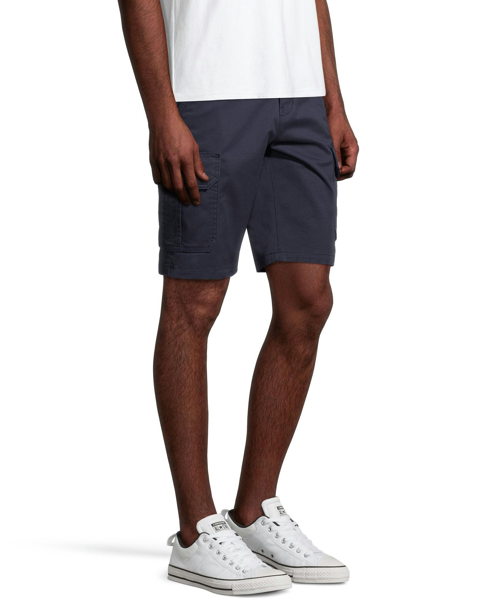 Men's Mid Rise Stretch Cargo Shorts