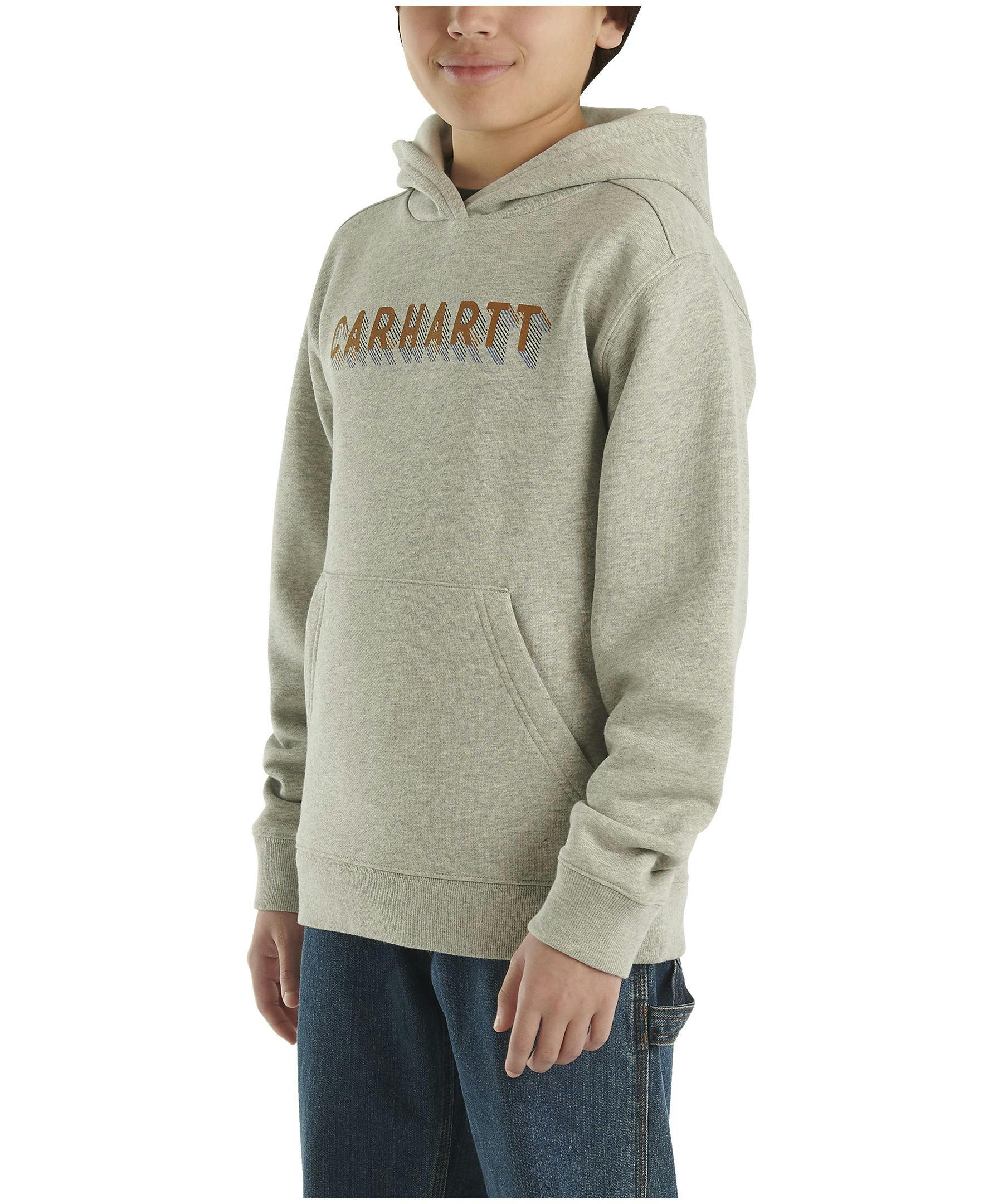 Carhartt Kids' Unisex Graphic Fleece Lined Pullover Hoodie