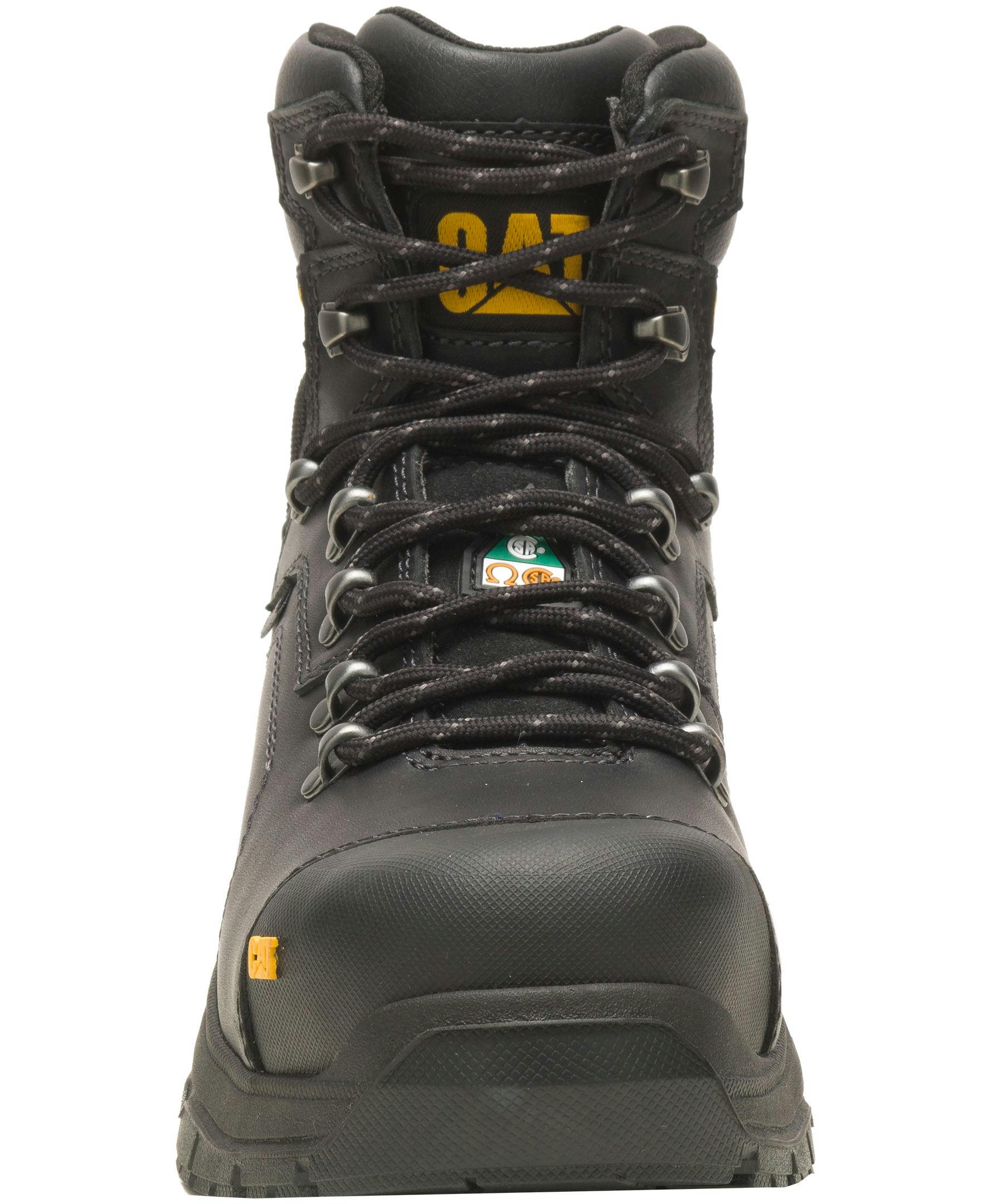 CAT Men's Diagnostic 6 Inch Composite Toe Composite Plate Waterproof Work Boot