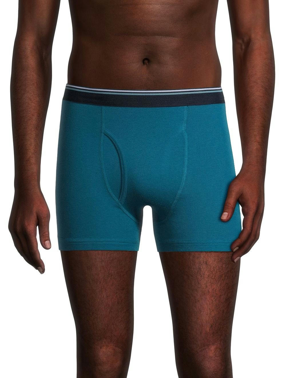 Denver Hayes Men's 2 Pack Yarn Dye Boxer Briefs