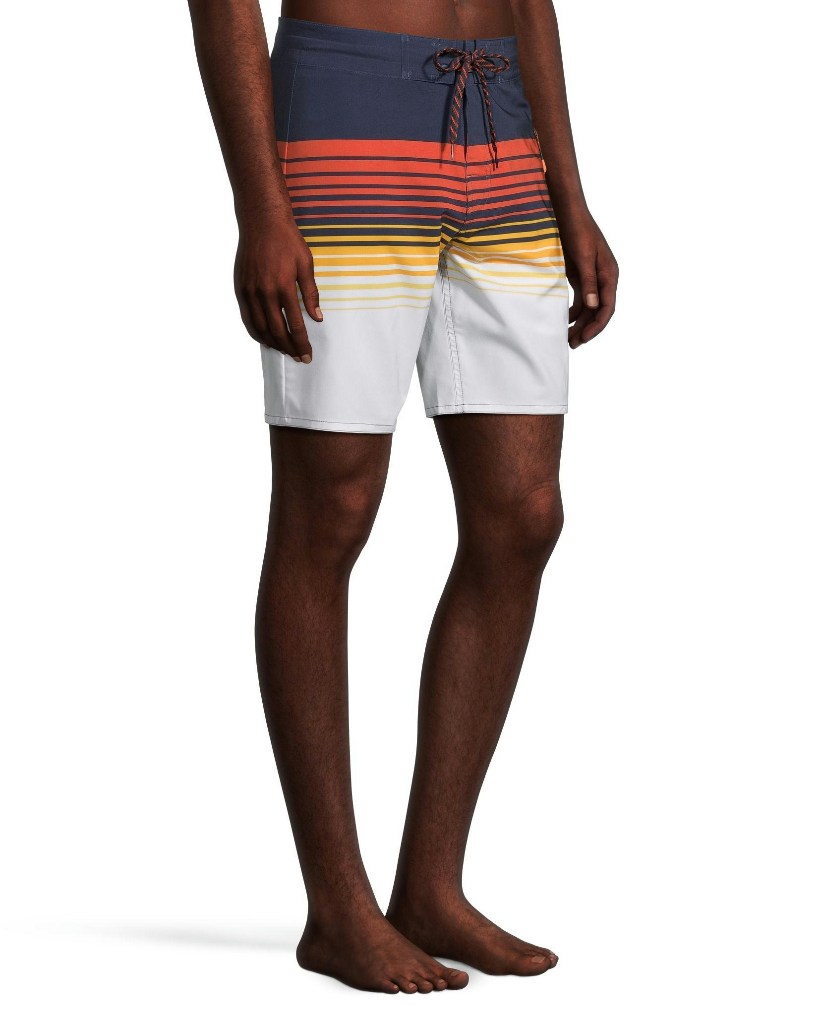 Farwest Men's Stripe Broadshorts