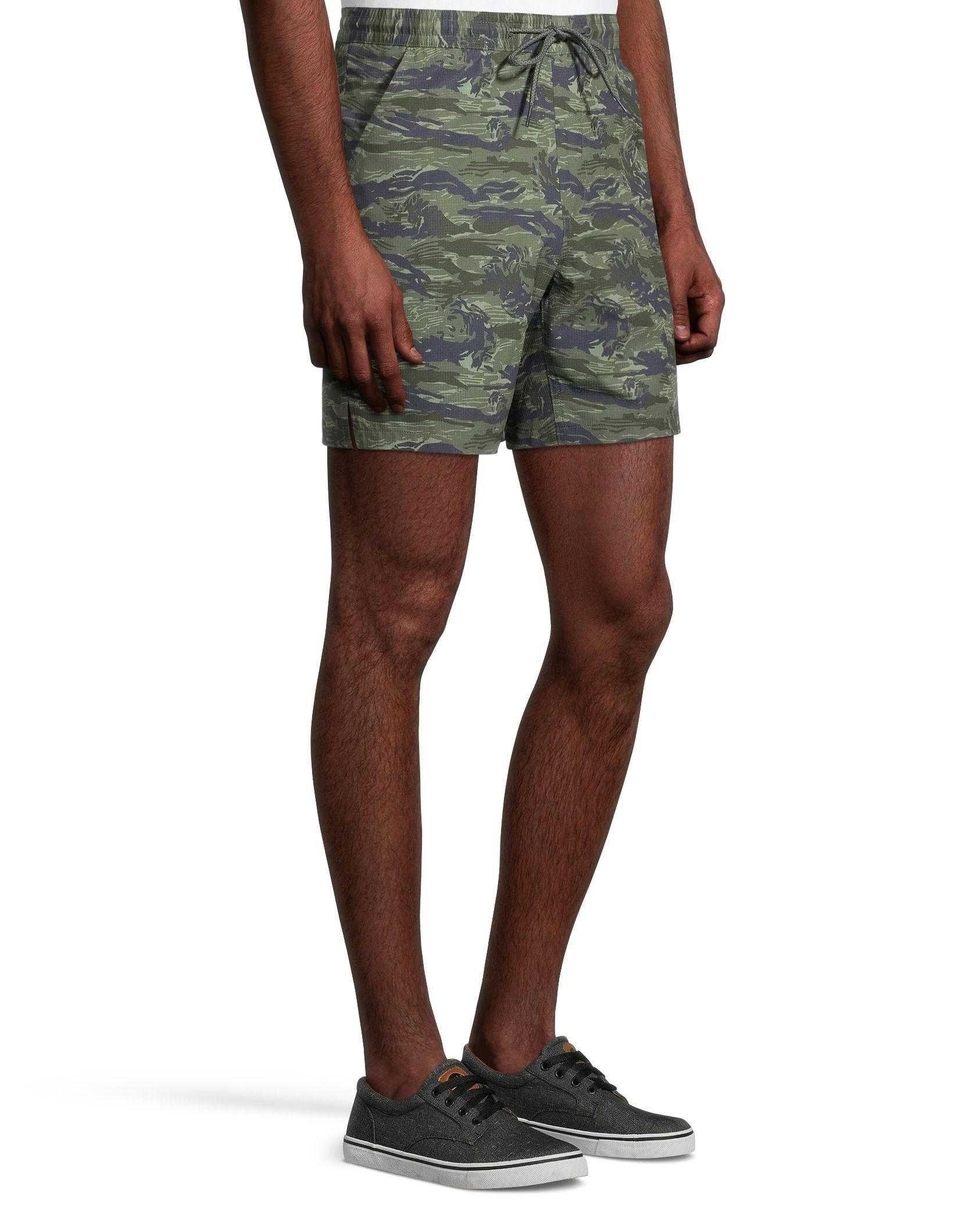 FarWest Men's Mid Rise Quick Dry Hybrid Volley Shorts