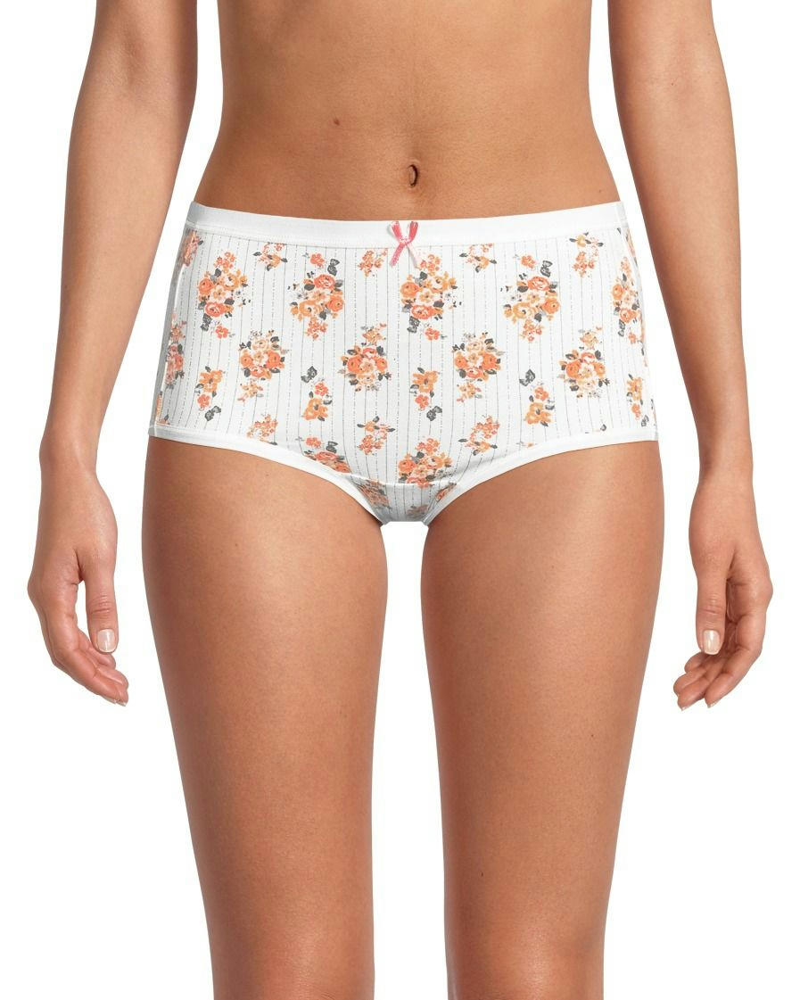 Denver Hayes Women's 2 Pack Cotton Stretch Modern Brief Underwear