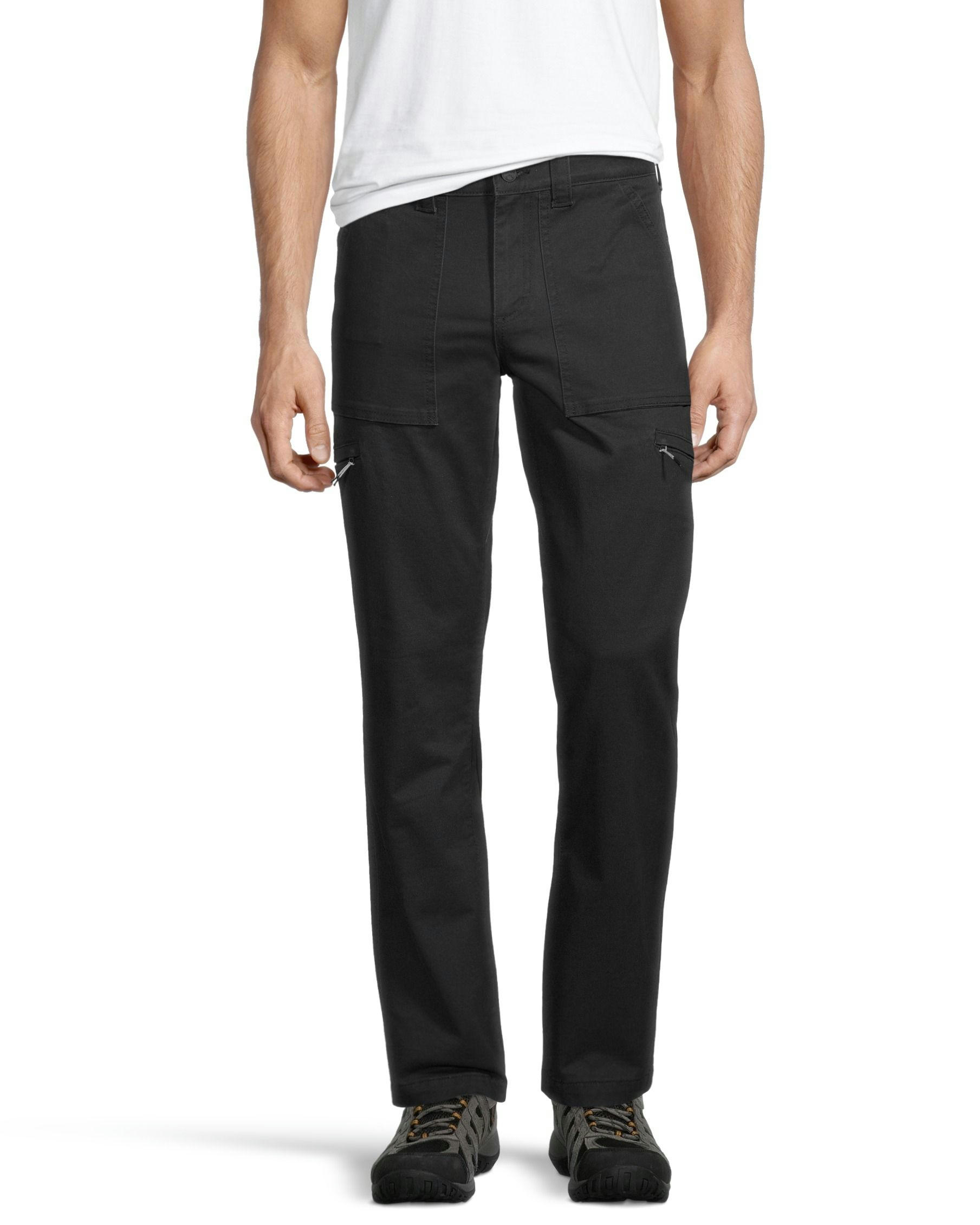 WindRiver Men's Straight Leg Lined T-Max Heat Cargo Pants