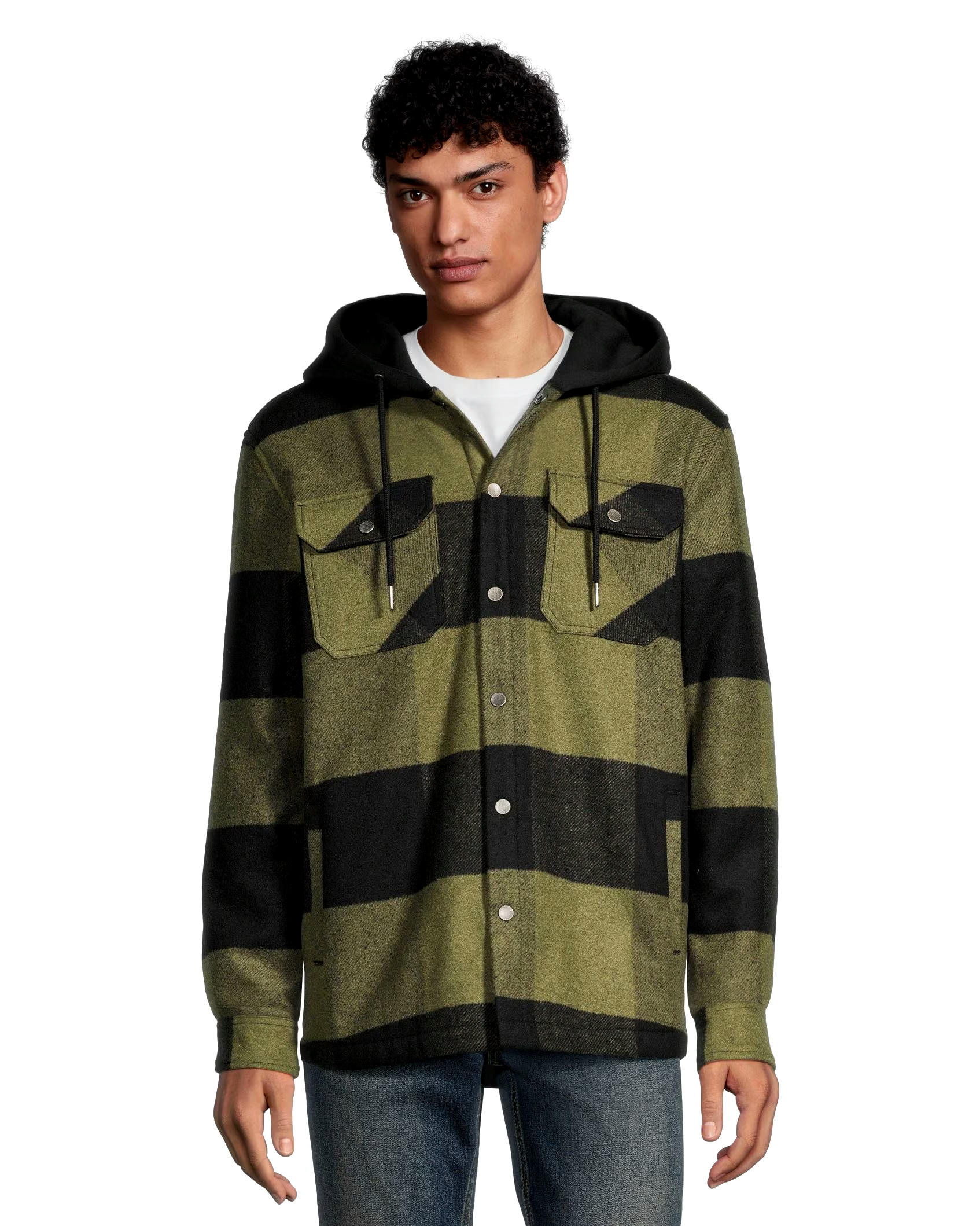 Boston Traders Men's Buffalo Plaid Casual Jacket