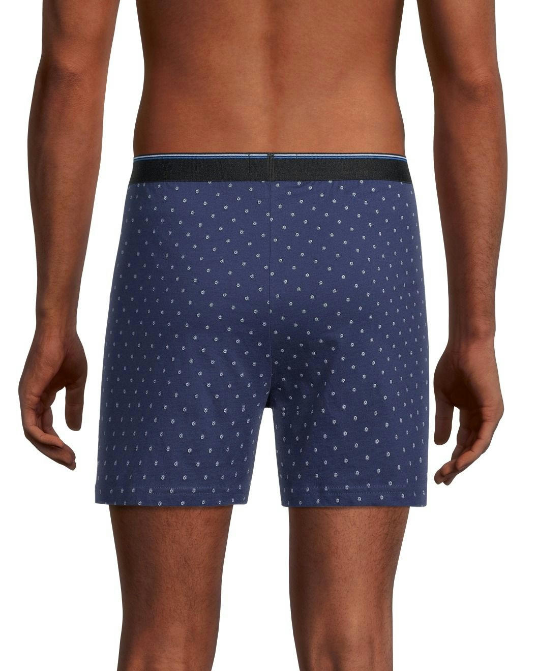 Denver Hayes Men's 2 Pack Yarn Dye Loose Fit Boxer Briefs