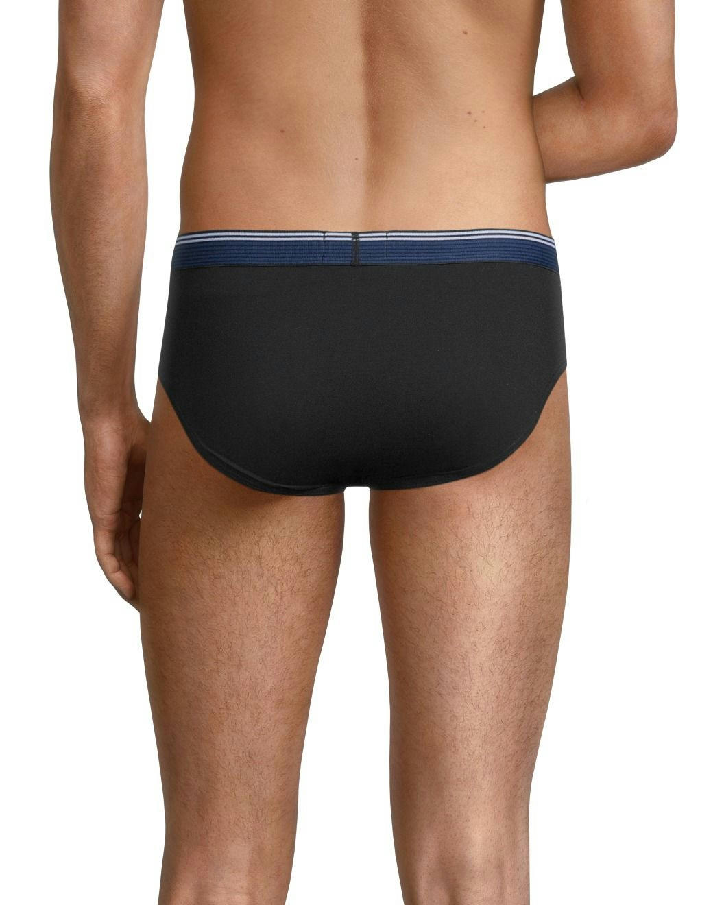 Denver Hayes Men's 4 Pack Yarn Dye Sport Briefs