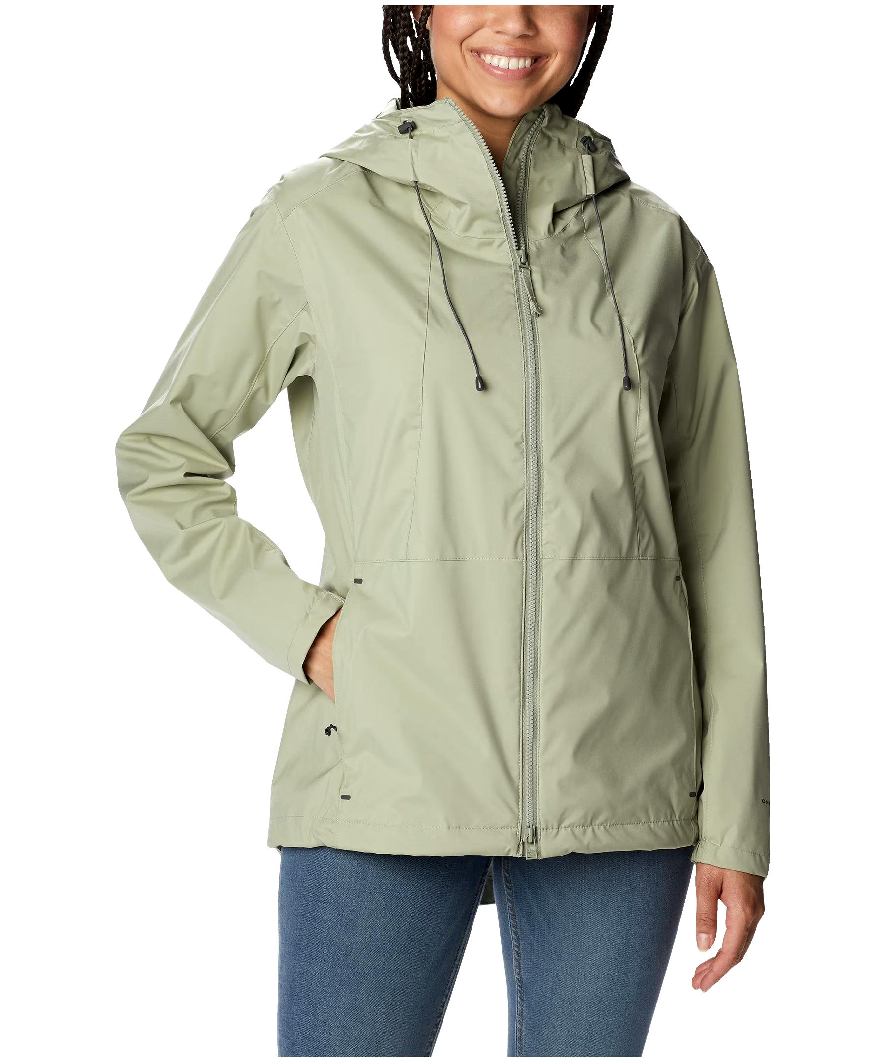 Columbia Women's Sunrise Ridge Waterproof Omni-Tech Rain Jacket