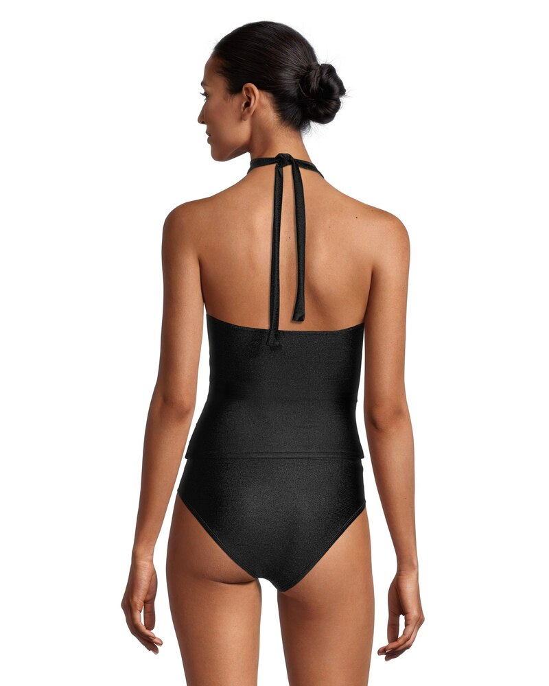 Women's Halter Bandeau Tankini Swim Top