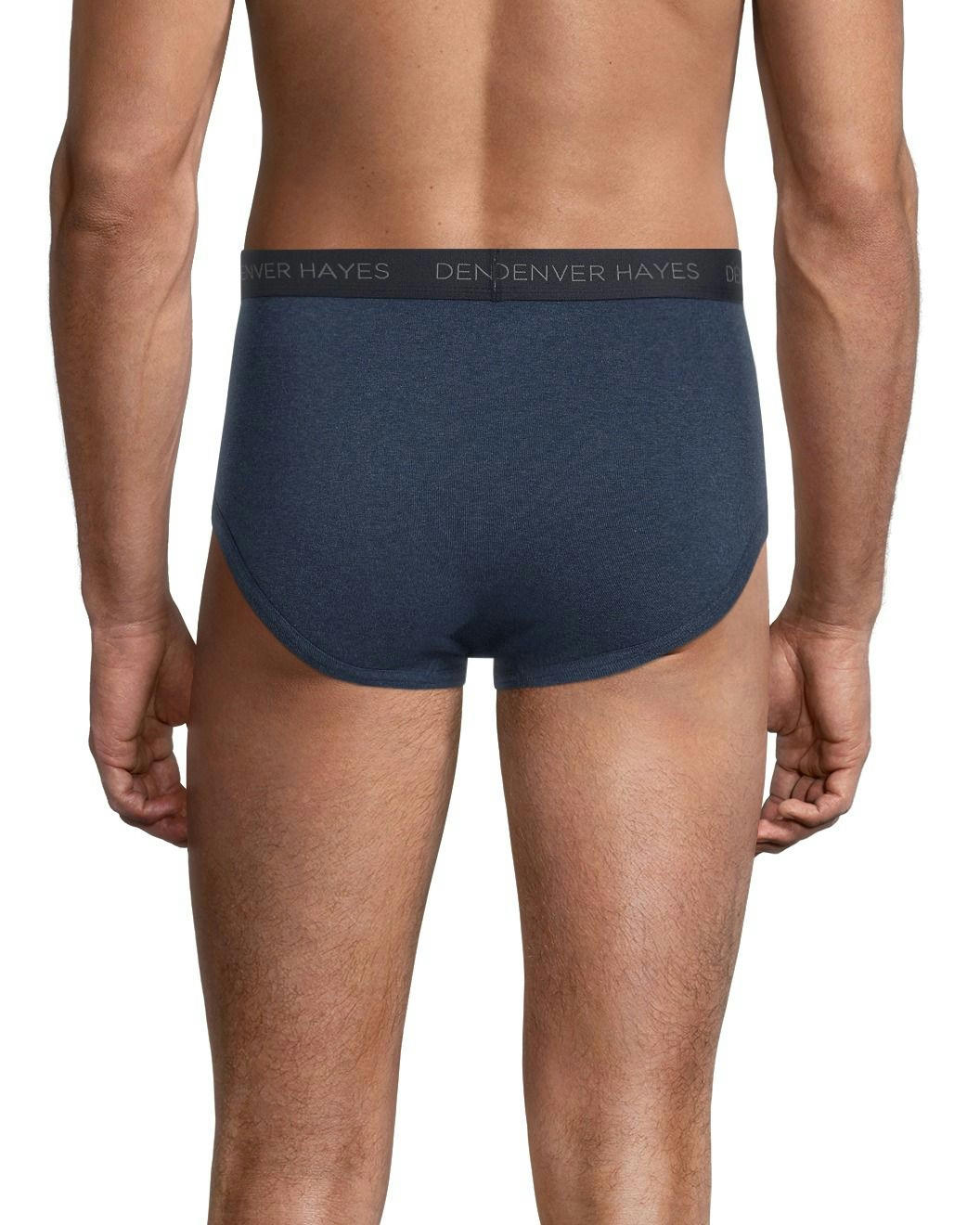 Denver Hayes Men's Classic 3 Pack Underwear Basic Briefs