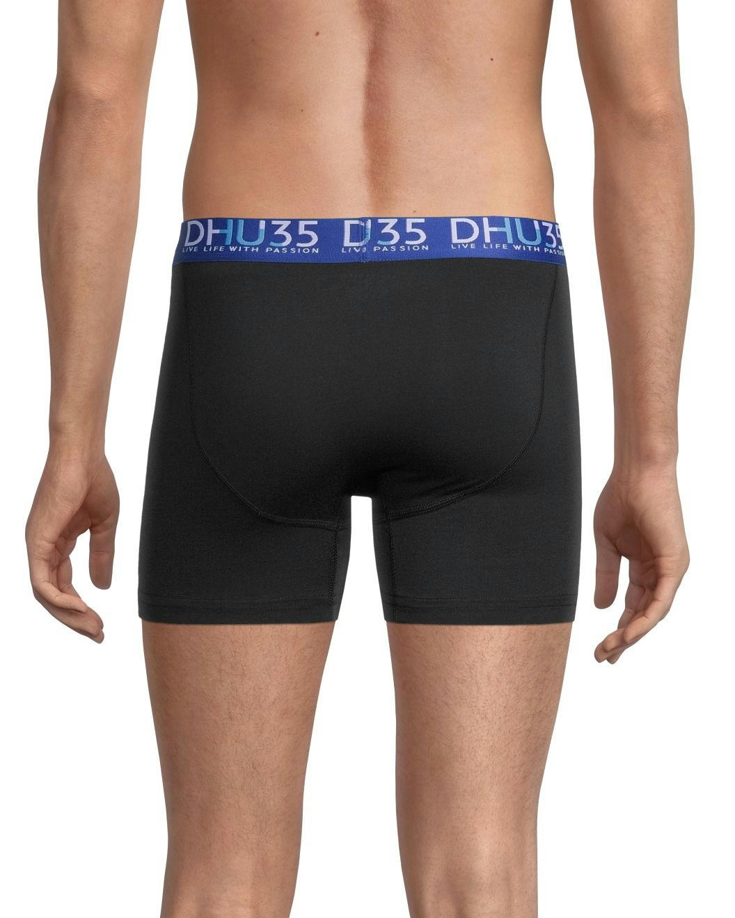 Denver Hayes Men's Cotton Modal Boxer Briefs Underwear