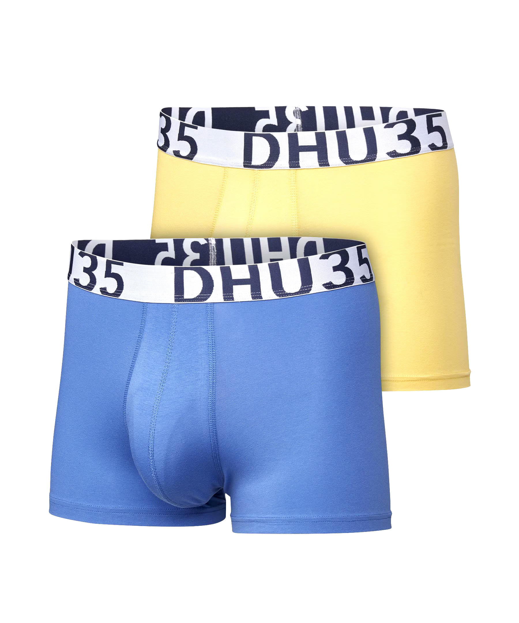 Denver Hayes Men's 2 Pack Stretch Side x Side Trunk Briefs Underwear