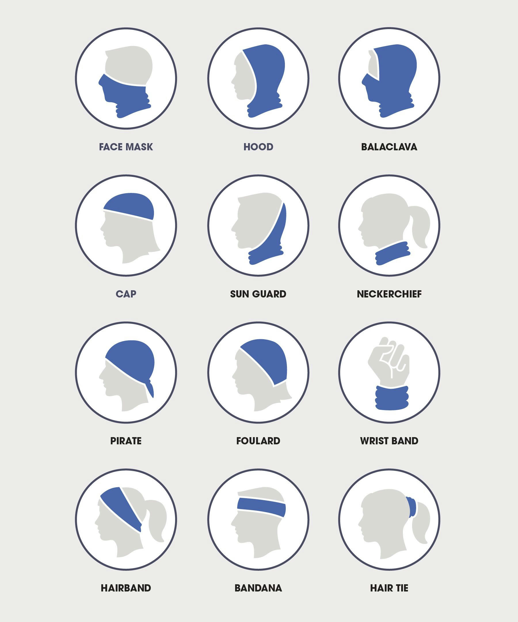 WindRiver Microfibre/Microfleece Tube