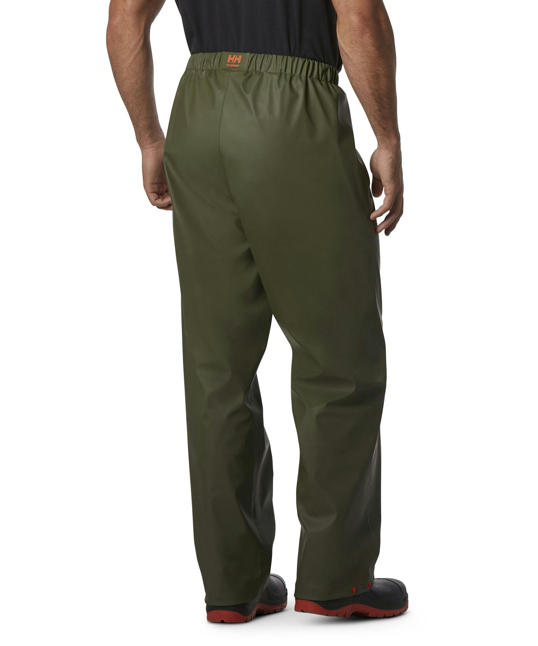 Helly Hansen Workwear Men's Gale PU Bonded Polyester Knit Rain Pants