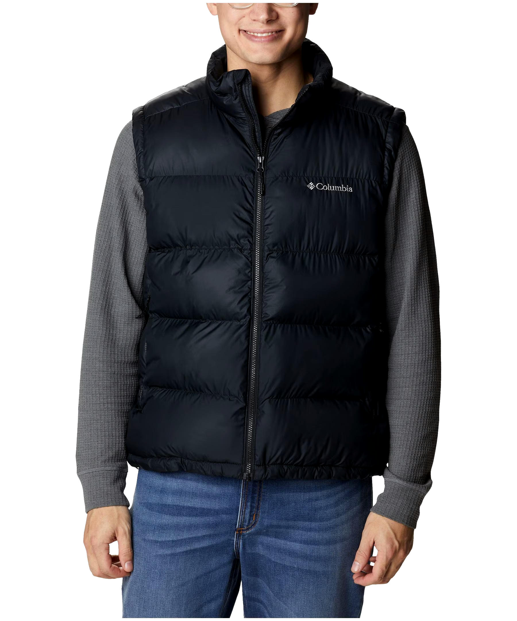 Columbia Men's Pike Lake II Omni-Heat Water Repellent Insulated Puffer Vest