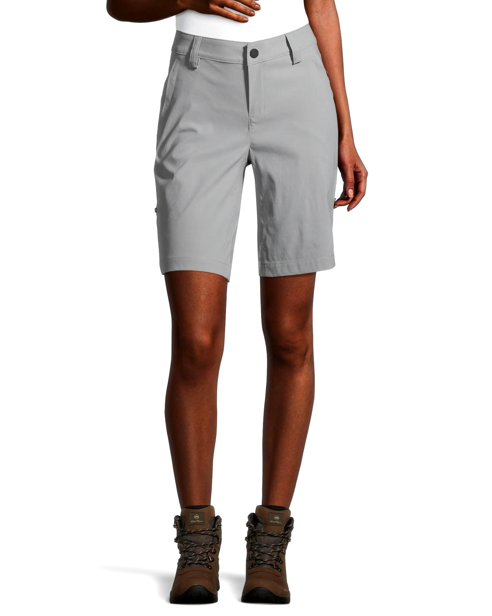 WindRiver Women's Performance Quick Dry Shorts with Zippered Cargo Pockets