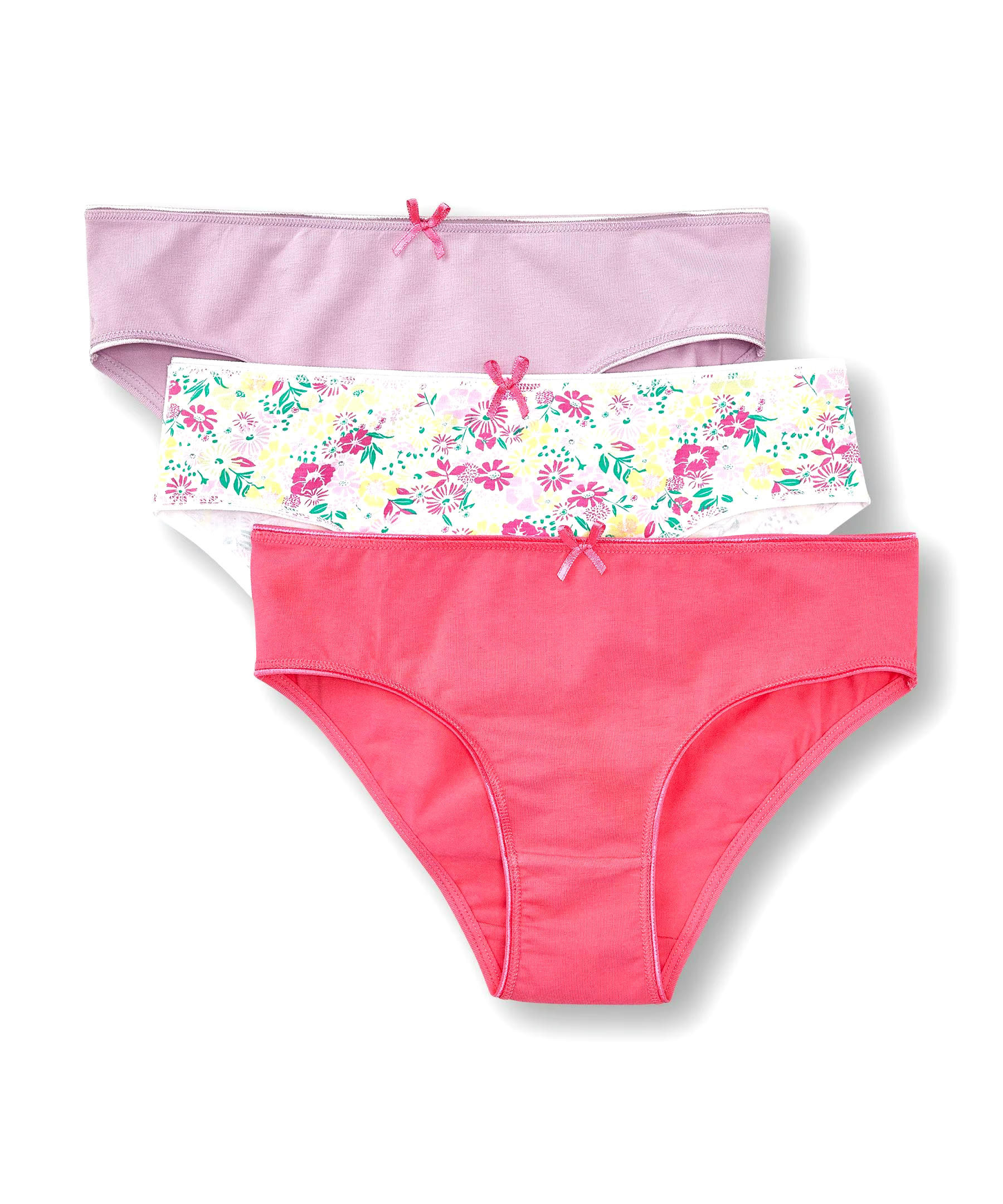 Watson's Girl's Stretch Bikini Underwear - 3 Pack