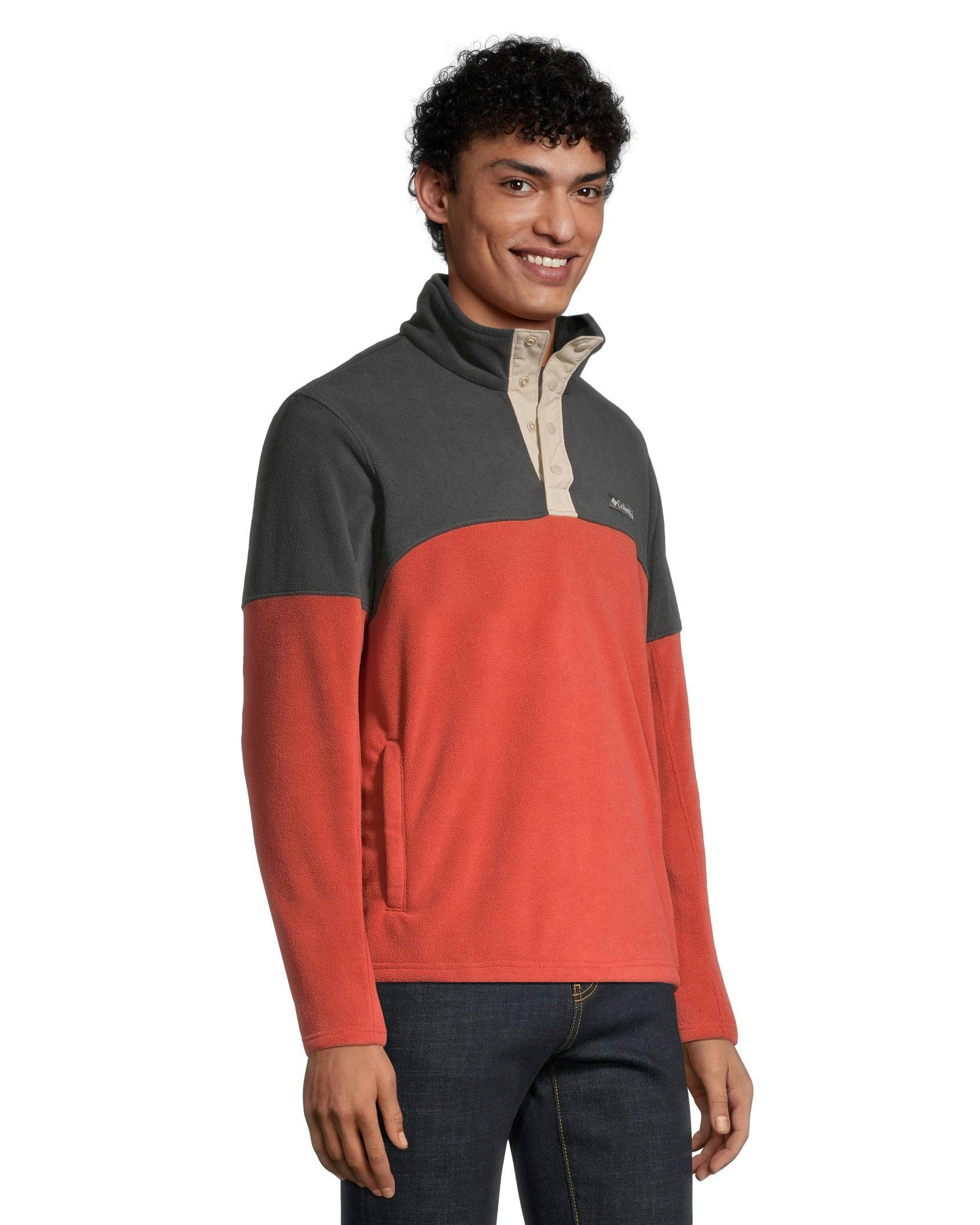 Columbia Basin Trail Half Snap Fleece with Zippered Pockets