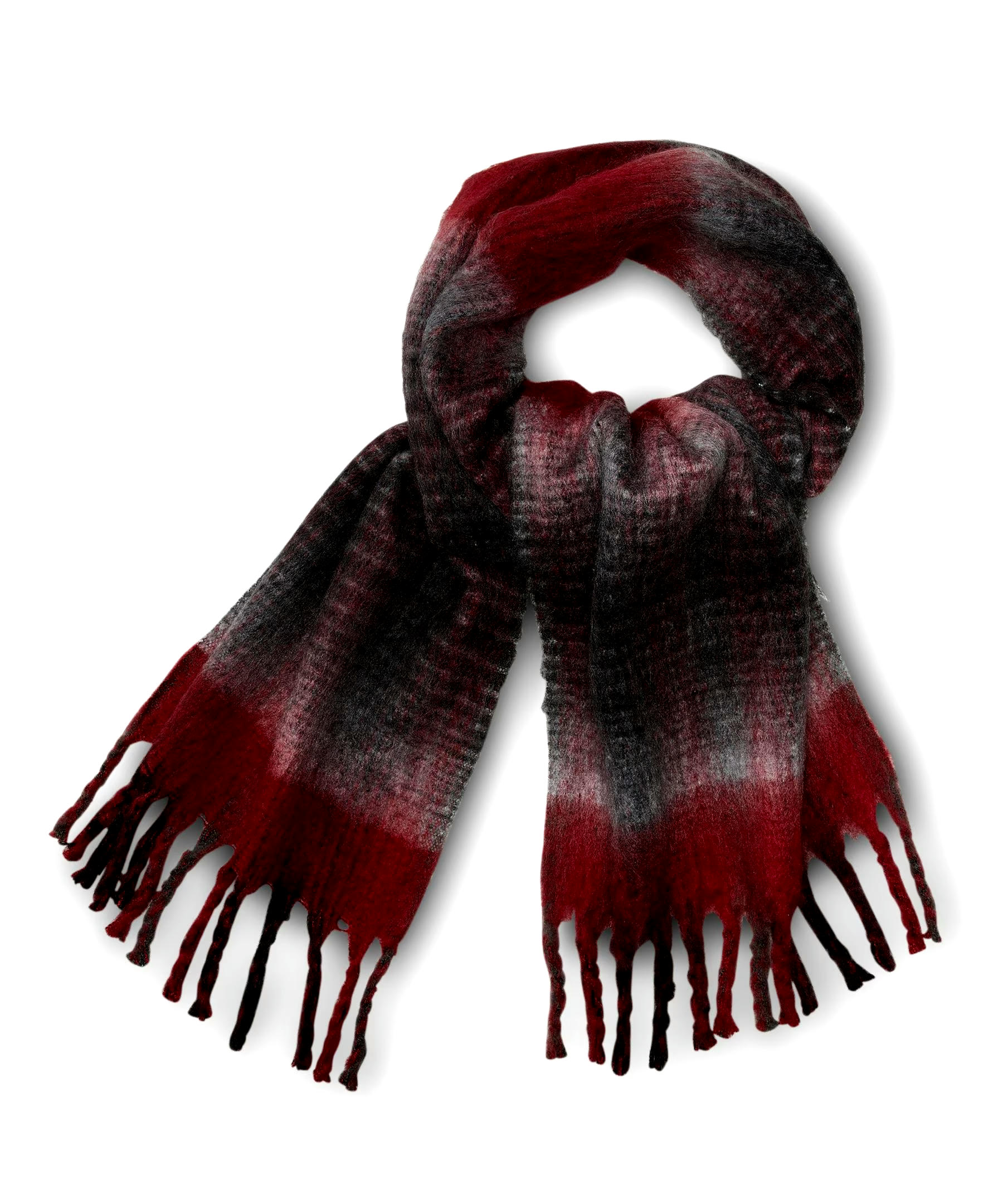WindRiver Women's Heritage Woven Plaid Scarf