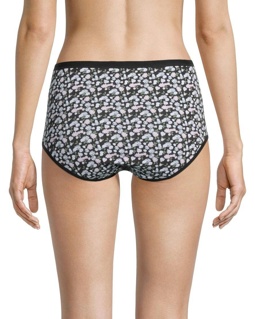 Denver Hayes Women's 2 Pack Cotton Stretch Modern Brief Underwear