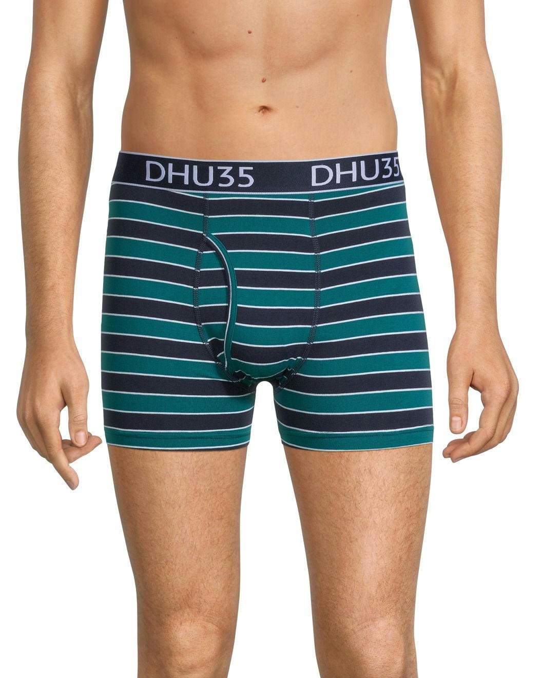 Denver Hayes Men's 3 Pack X-Mas Cotton Stretch Boxer Brief Underwear