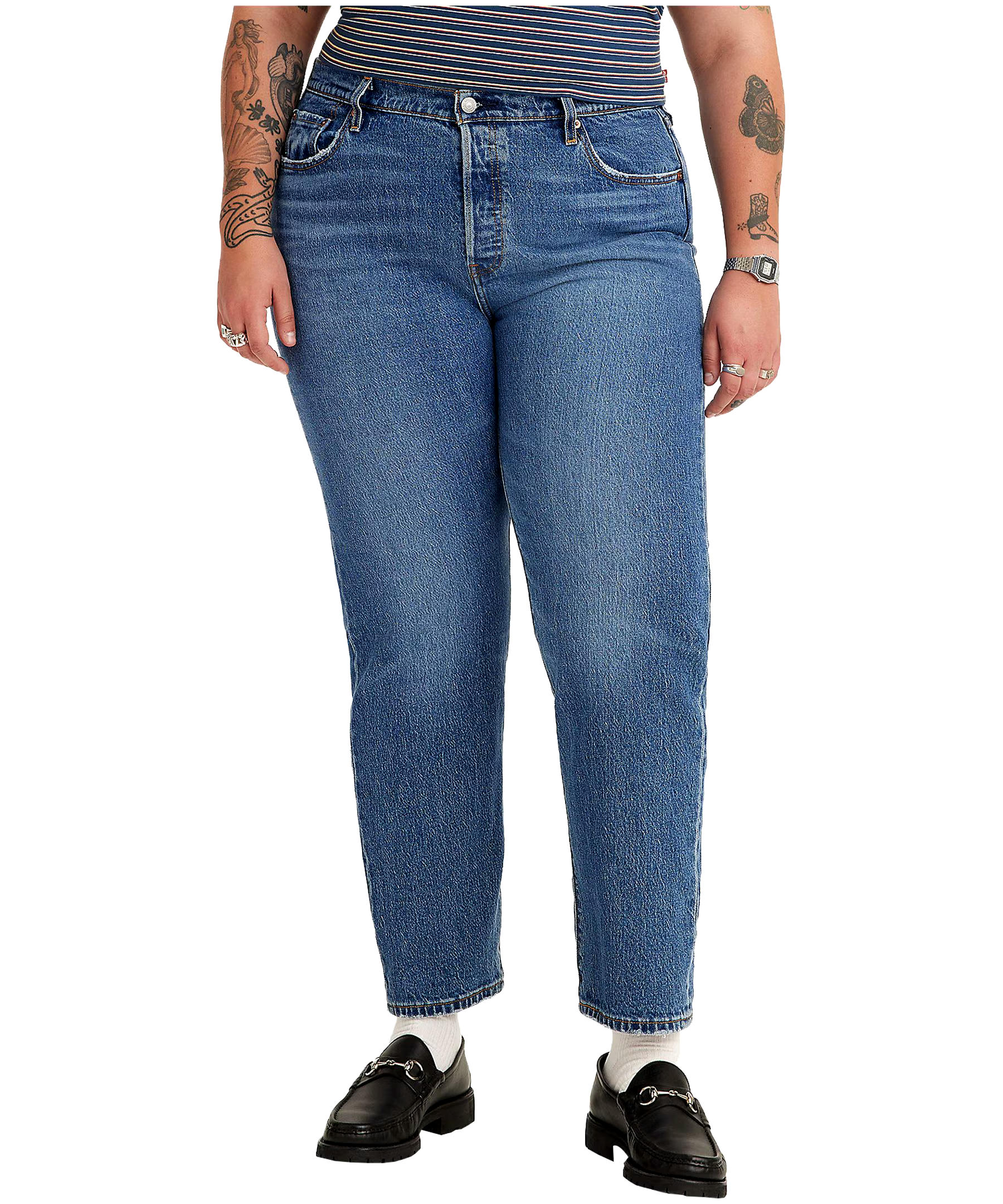 Levi's Women's 501® Originals Curvy Fit Straight Leg Jeans
