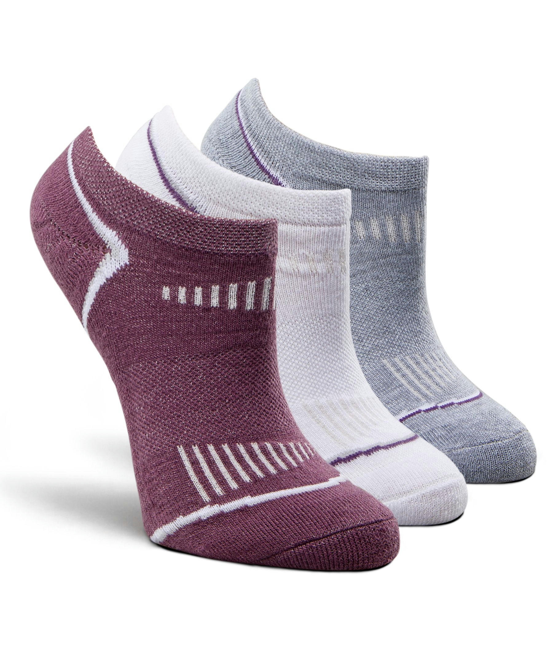 Shambhala Women's 3 Pack Freshtech Sneaker Sport Socks