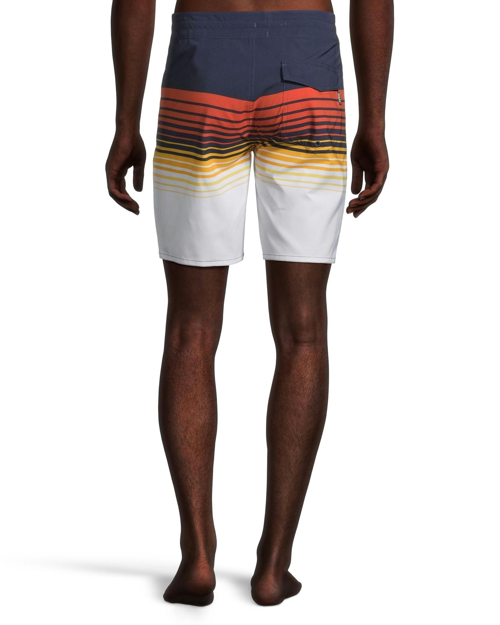 Farwest Men's Stripe Broadshorts