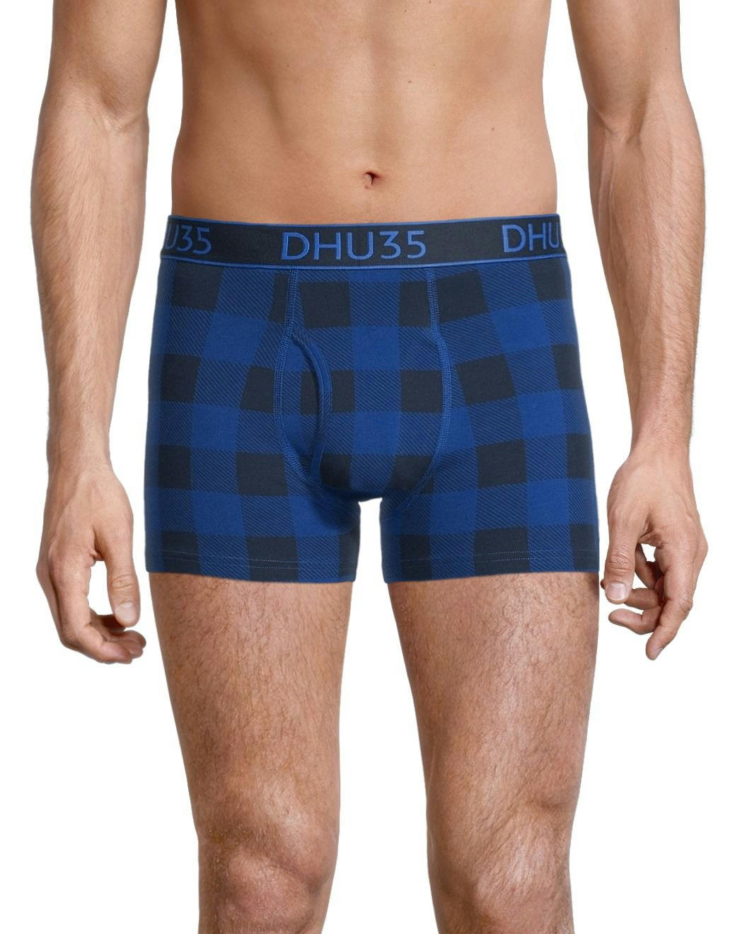 Denver Hayes Men's 3 Pack X-Mas Cotton Stretch Boxer Brief Underwear