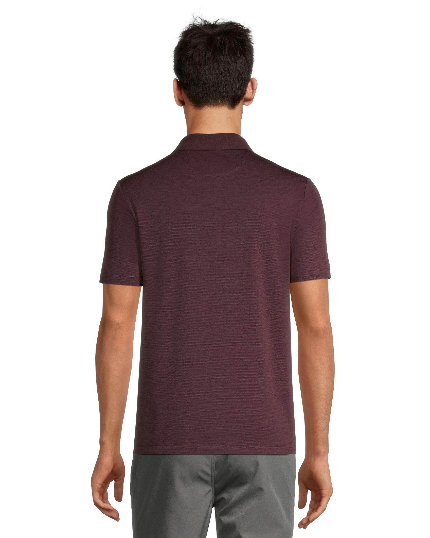 Matrix Men's Perforated Stretch Polo Shirts