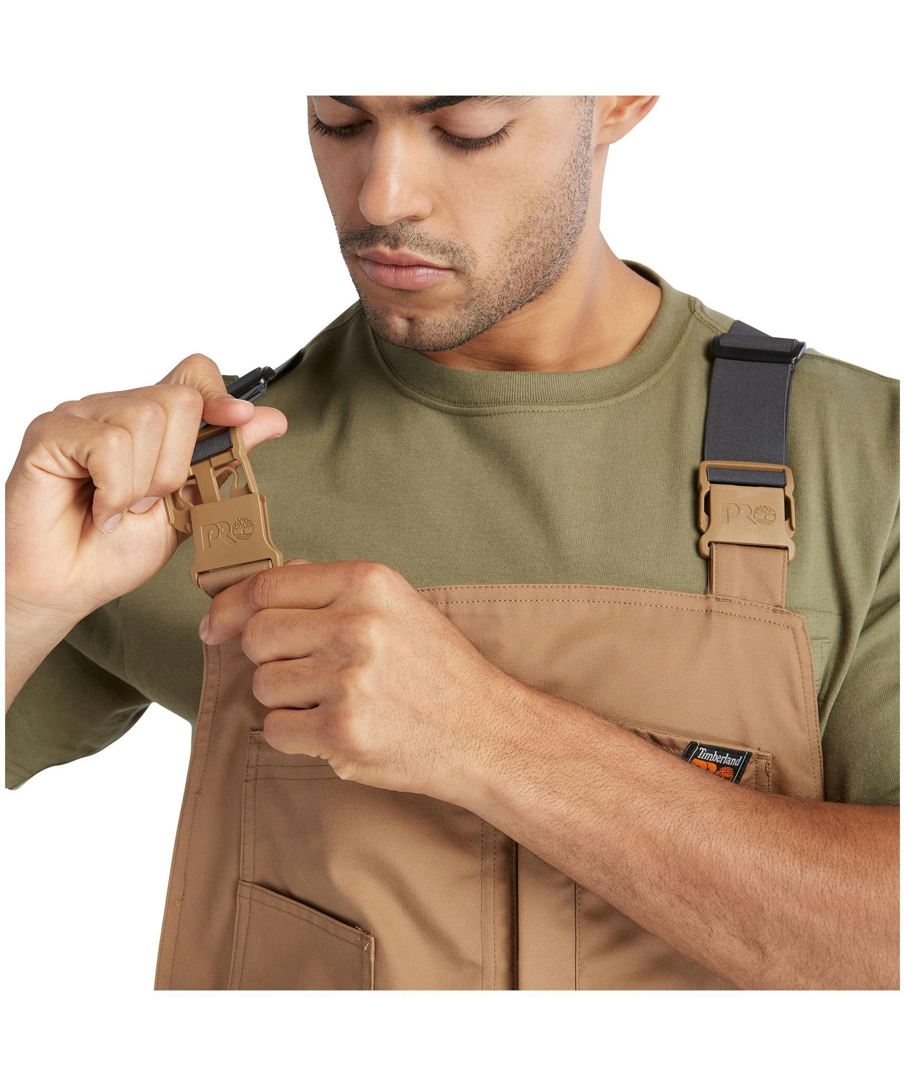 Timberland Men's Pro Morphix Duck Carpenter Bib Overalls