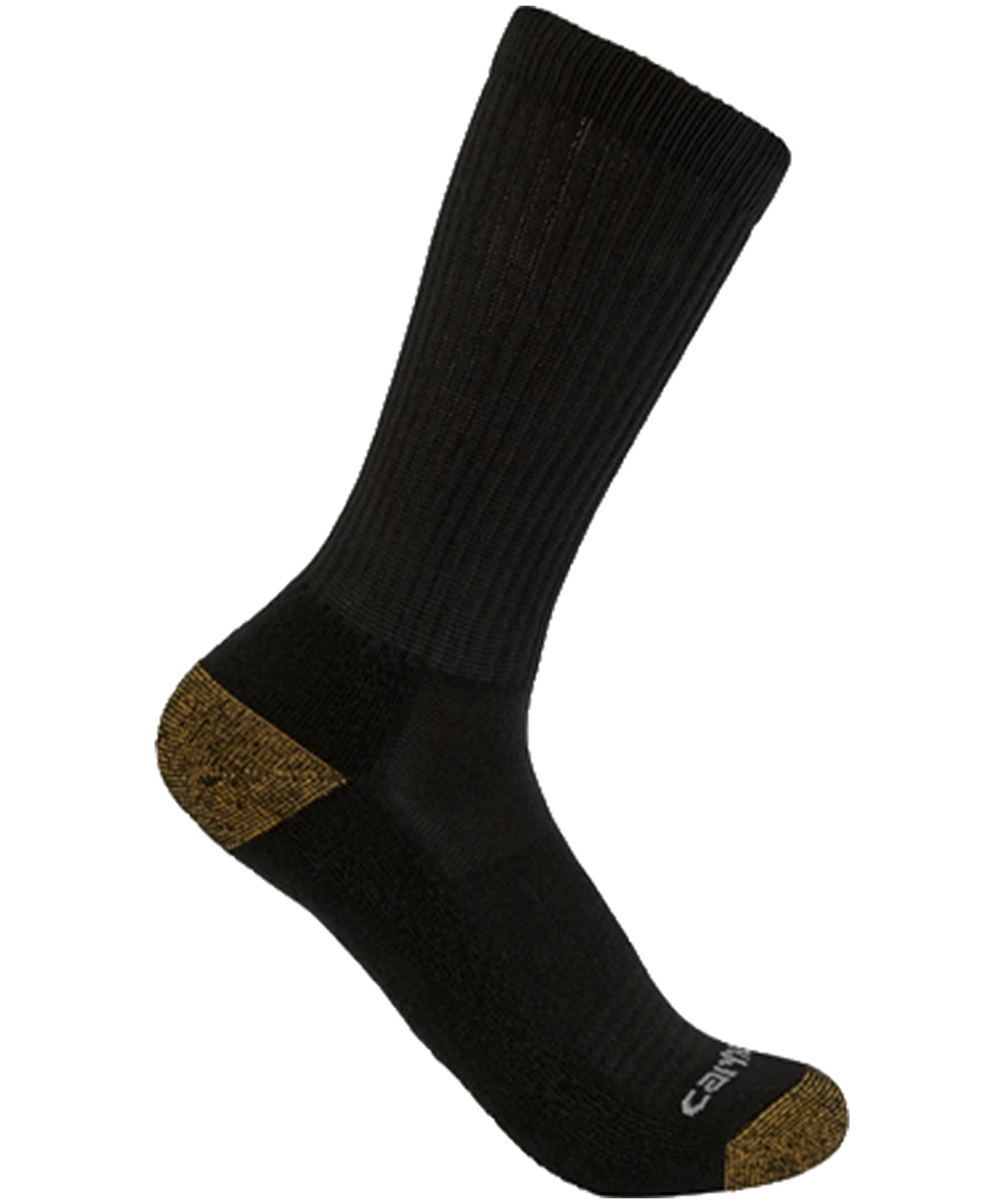 Carhartt Men's 6 Pack Midweight Crew Work Socks