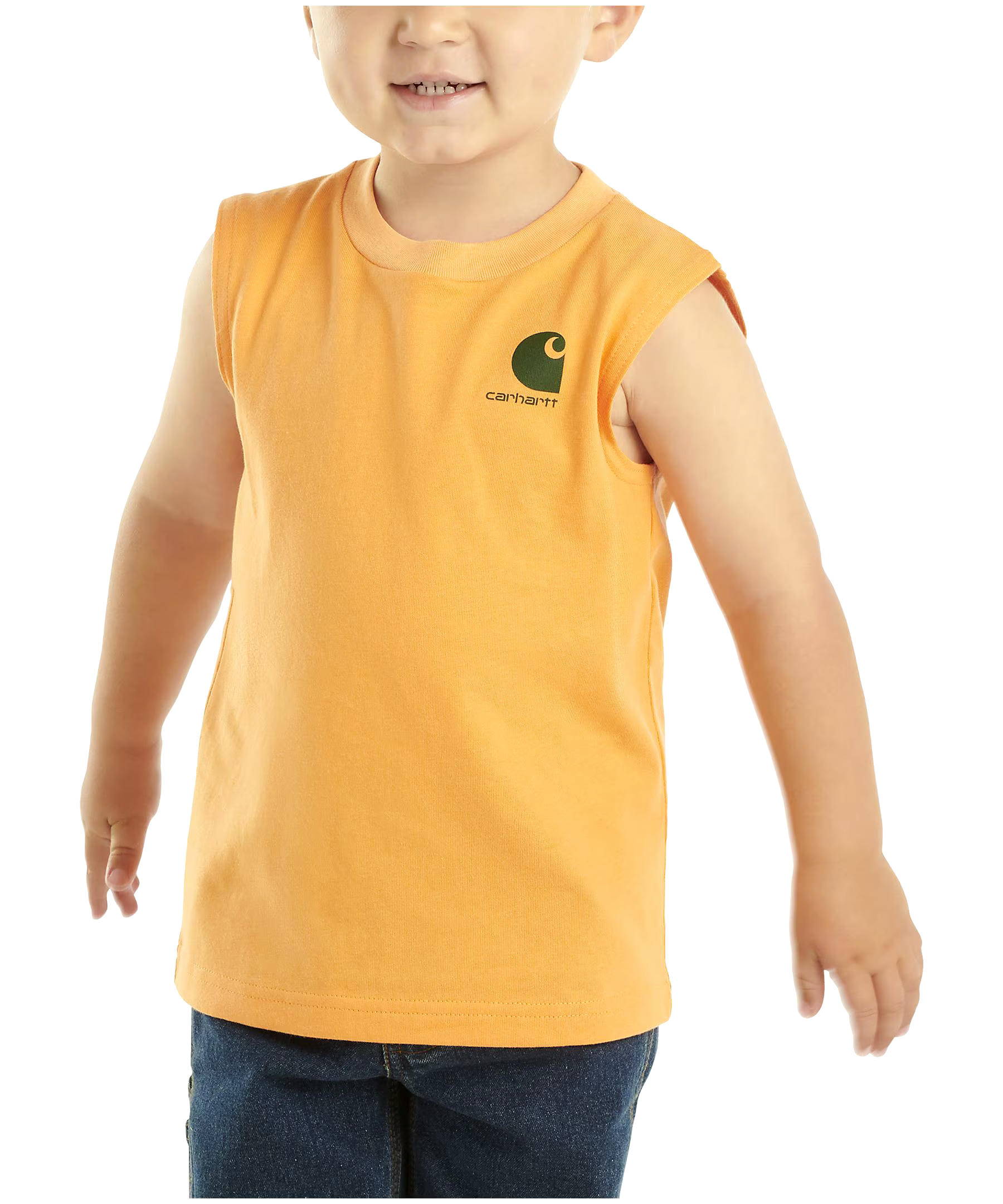 Carhartt Youth Unisex Sleevless Crew Neck T Shirt