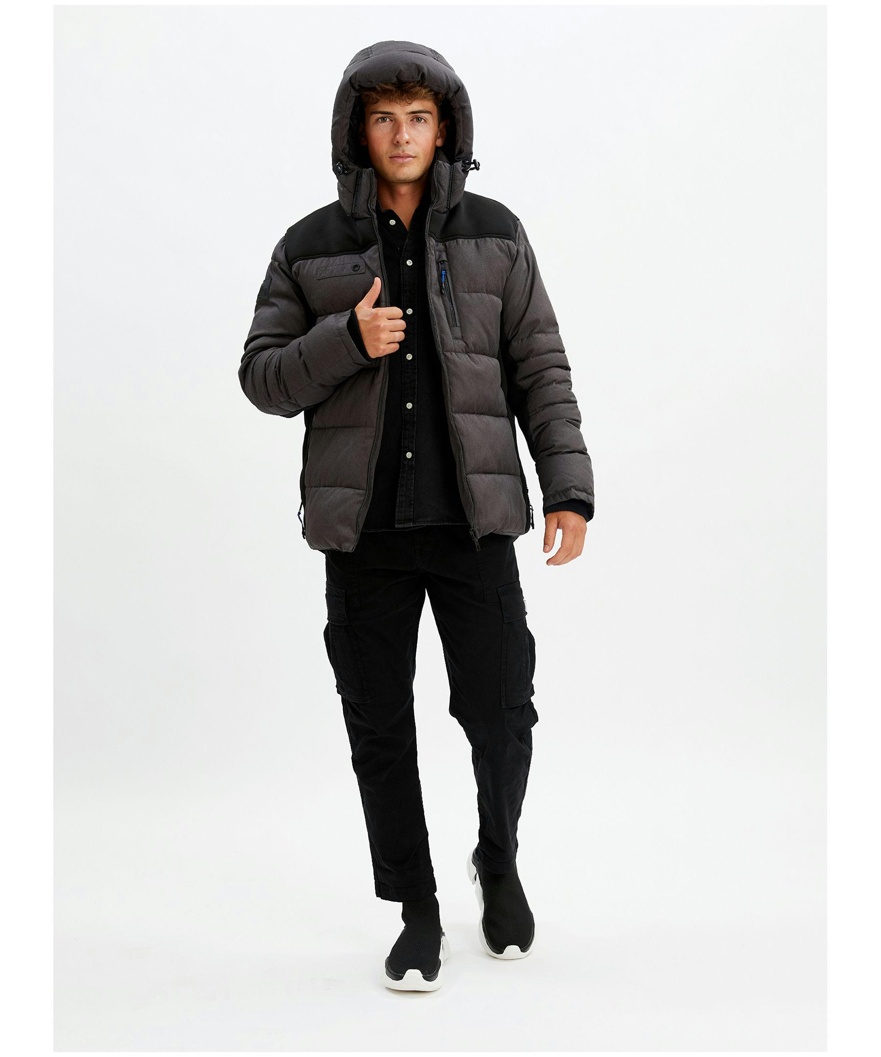 Point Zero Men's Carlyle Parka Puffer Jacket