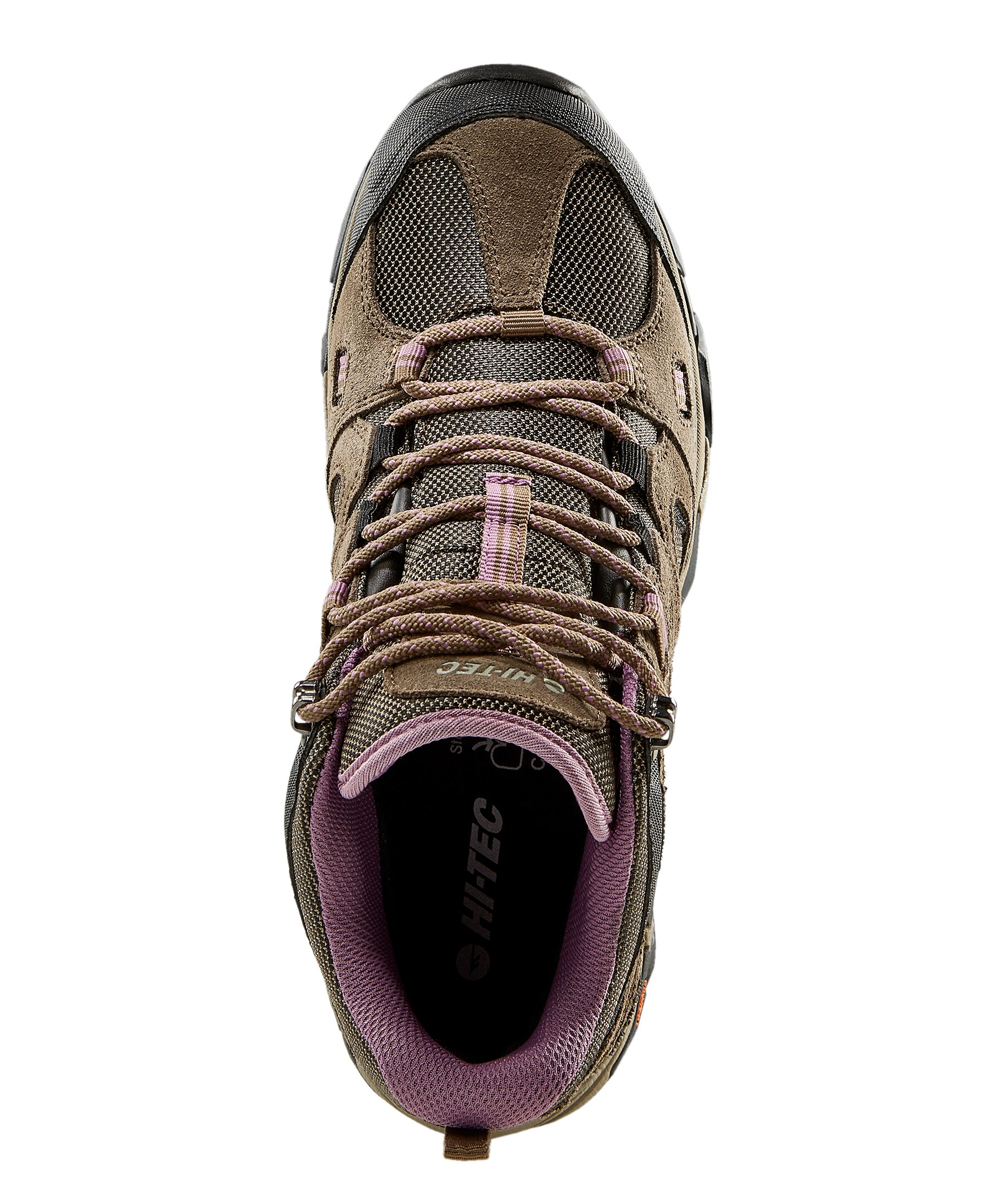 Hi-Tec Women's Ravus Vent Breathable Waterproof Hiking Boots - Taupe