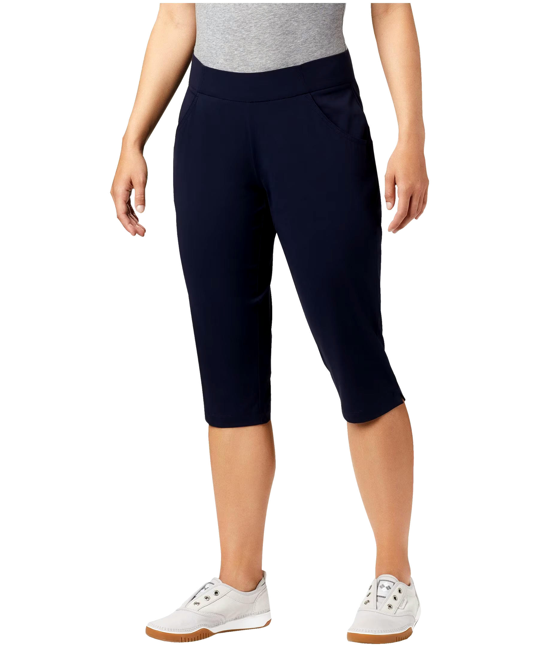 Columbia Women's Anytime Casual Capri Pants, Outdoor, Mid Rise, Stretch