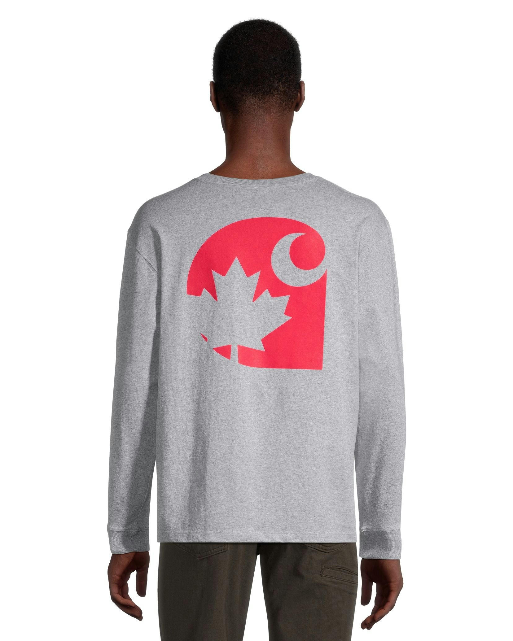 Carhartt Men's Sleeve Logo Leaf Graphic T Shirt