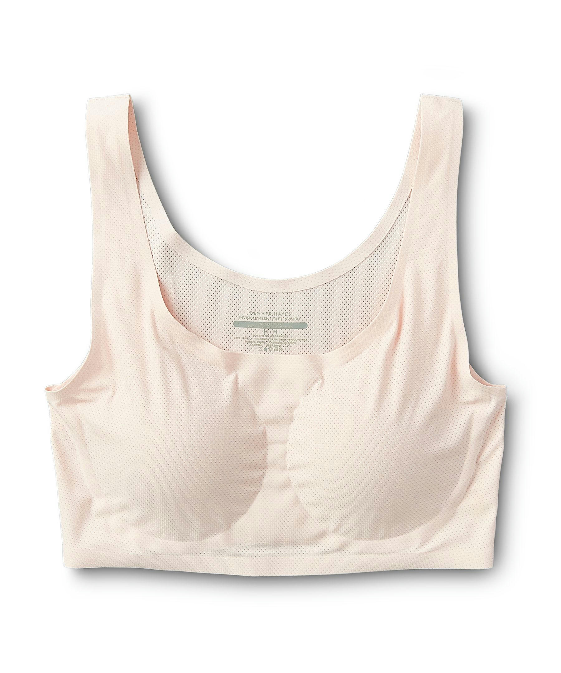 Denver Hayes Women's Invisible Mesh Wireless Bra