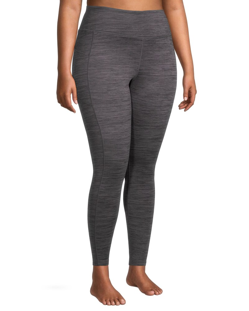 Shambhala Women's High Rise Live-In Warmth Brushed Leggings with Side Pocket - Full Length